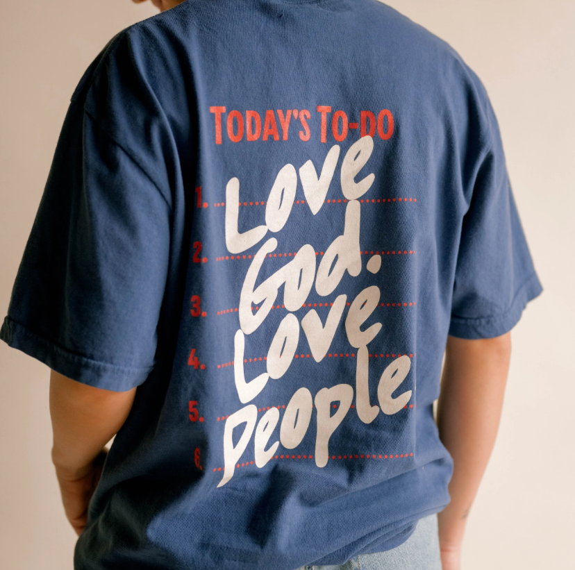 Love God Love People Tee - Mama Tee