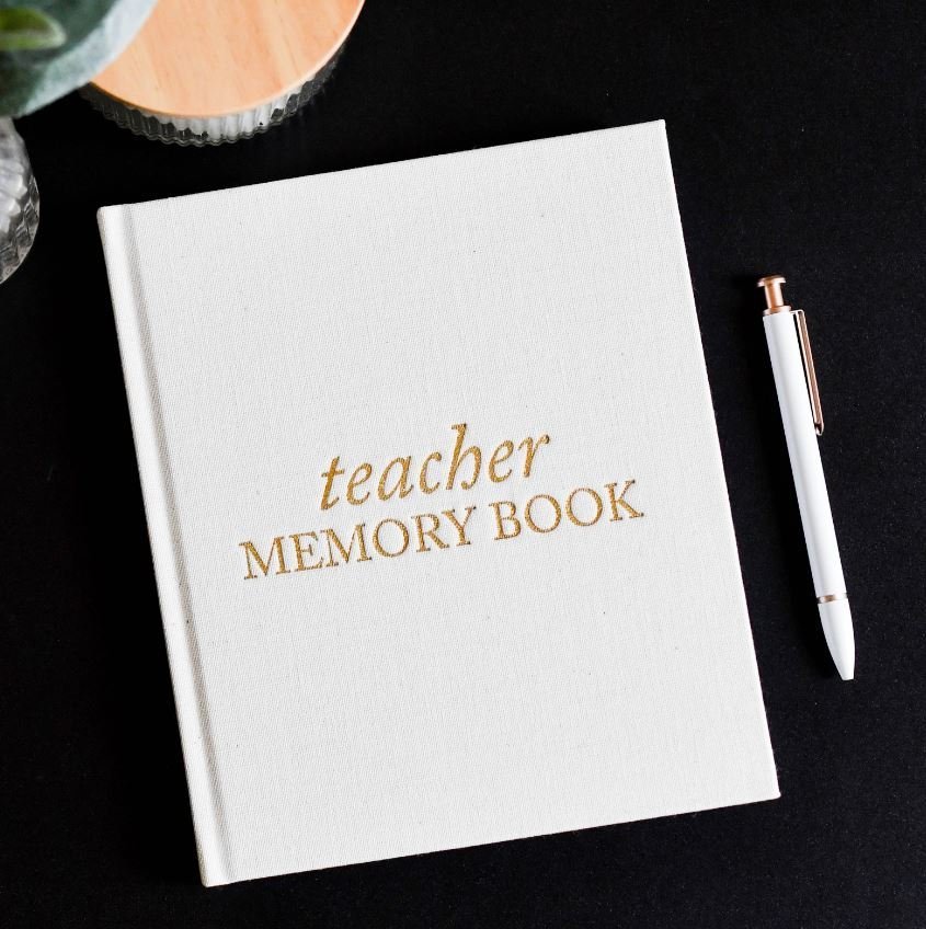 Teacher Memory Book — The Purple Wagon