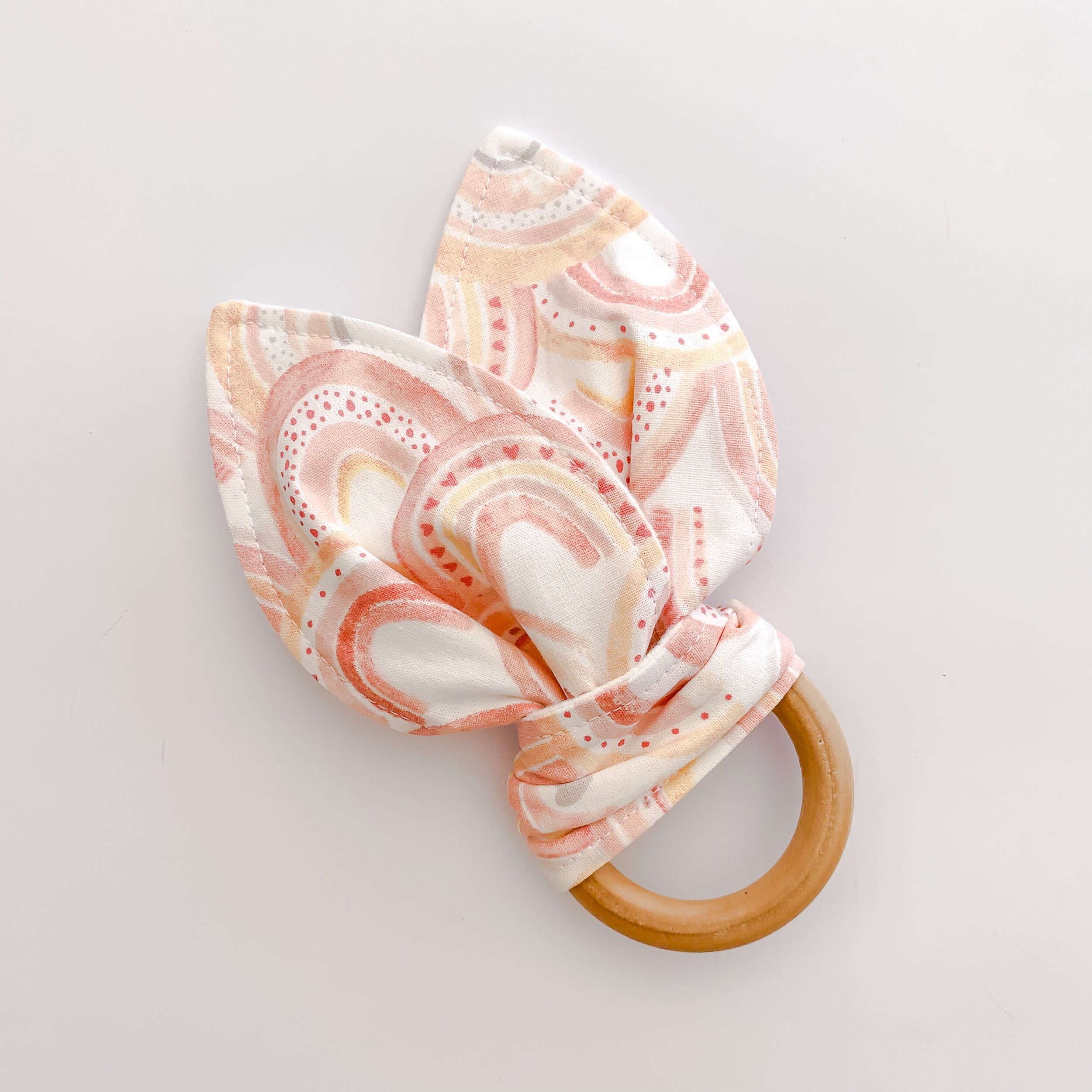 Ring Teether - Peachy Keen
