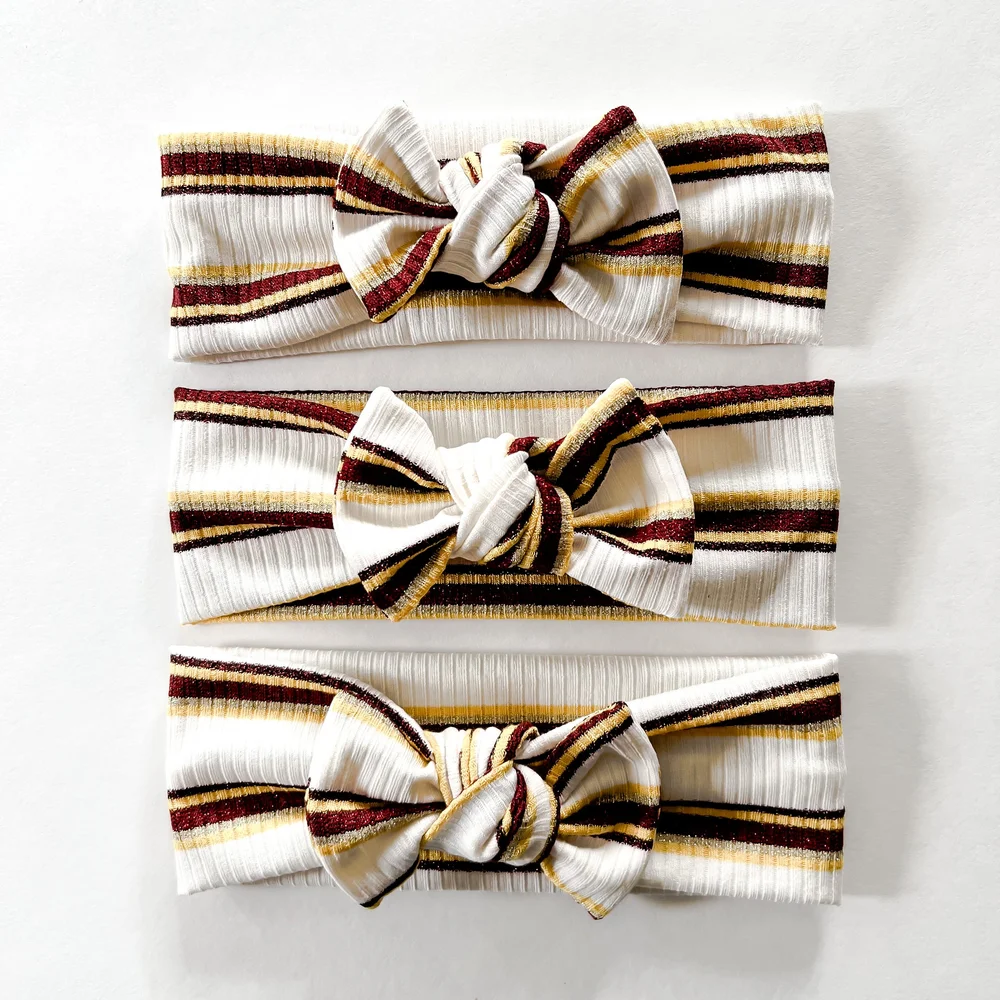 Varsity Sparkle Bow Band — The Purple Wagon display picture 1