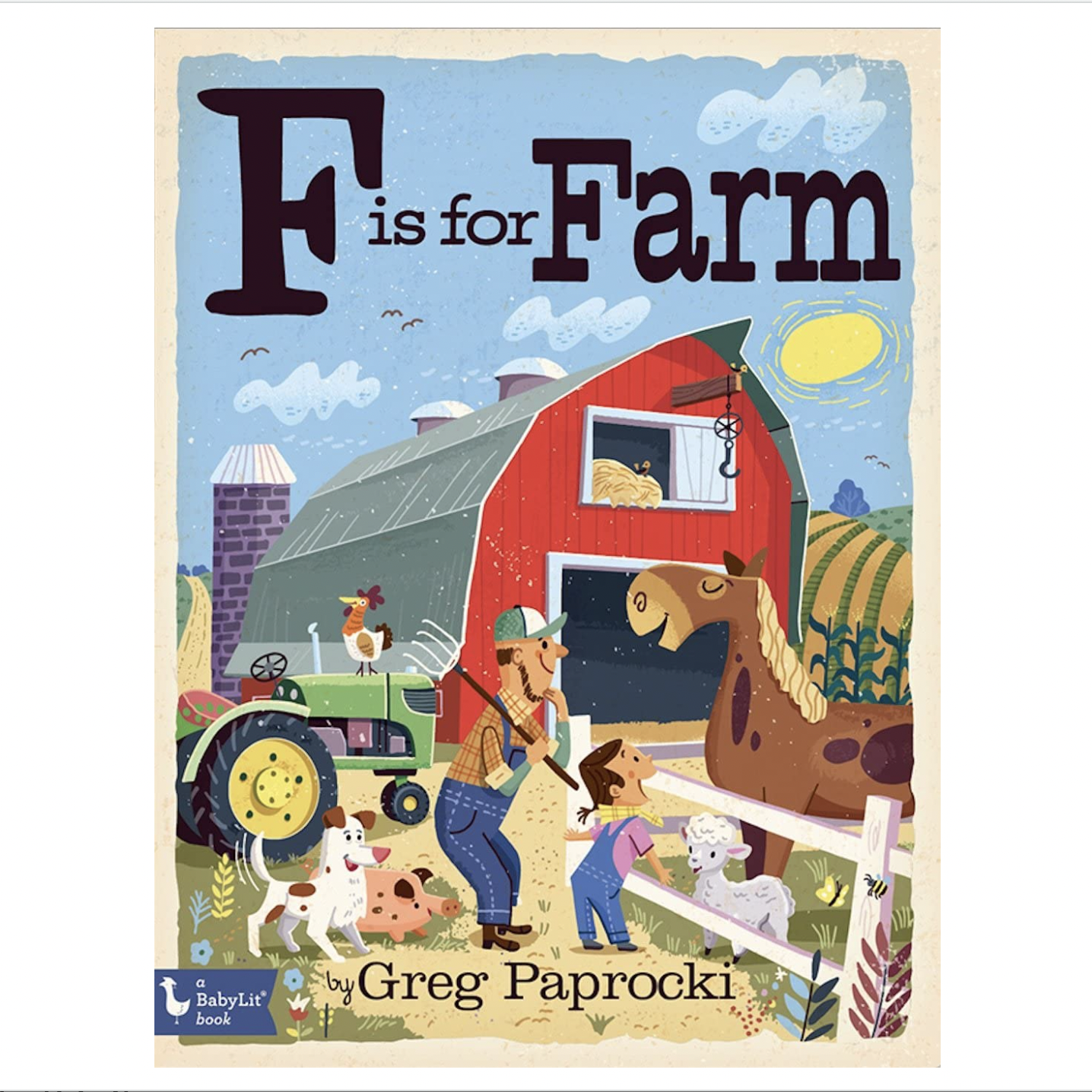 F is for Farm - Alphabet Board Book