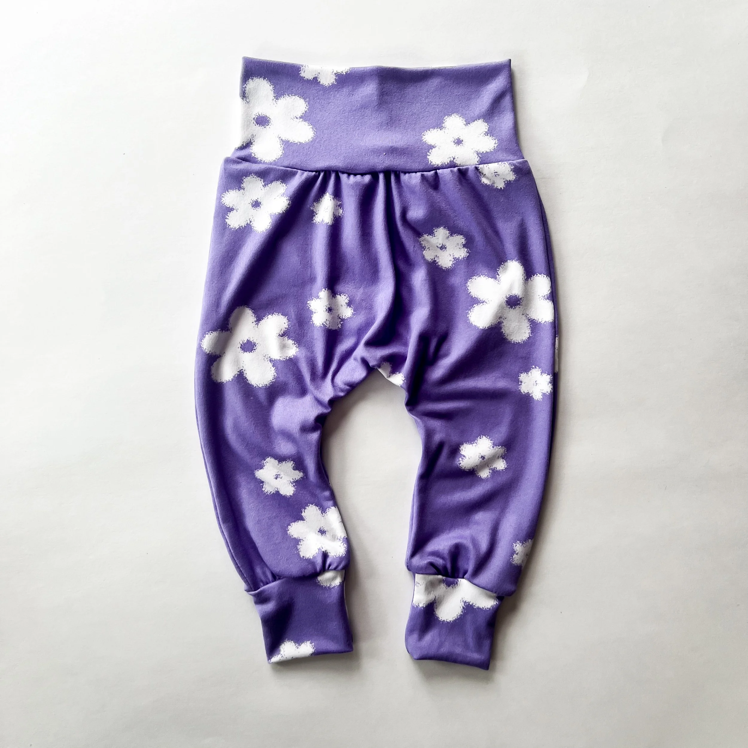 Purple Power Flower Pants