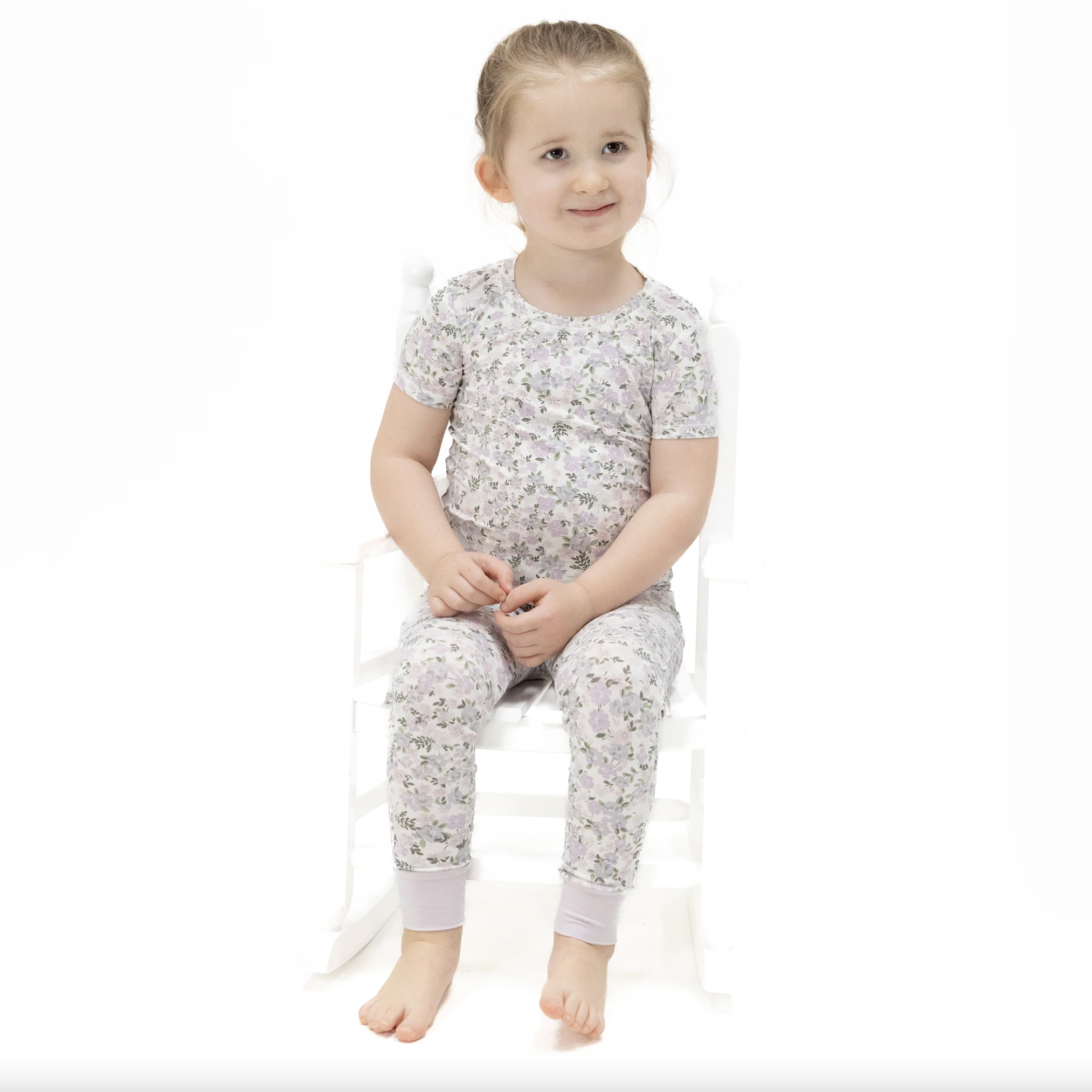 Shannon Floral - Short Sleeve Loungewear Set