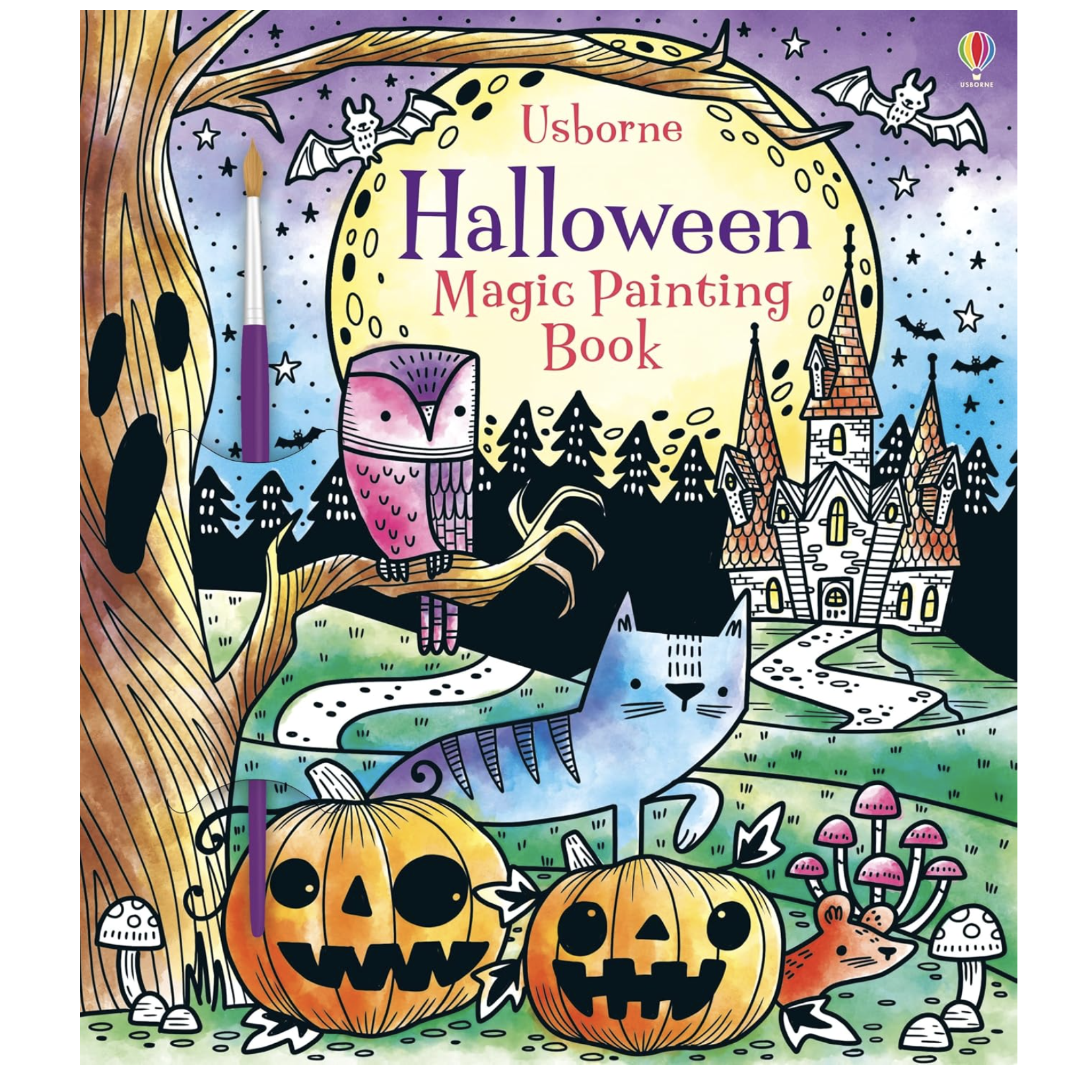 Halloween Magic Painting Book