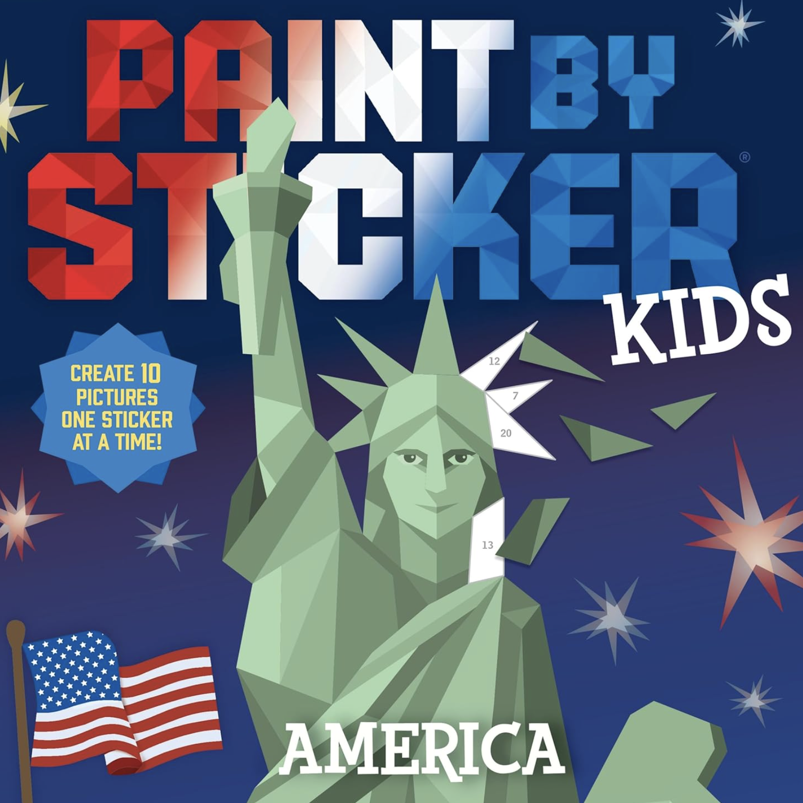 Paint By Sticker Kids: America
