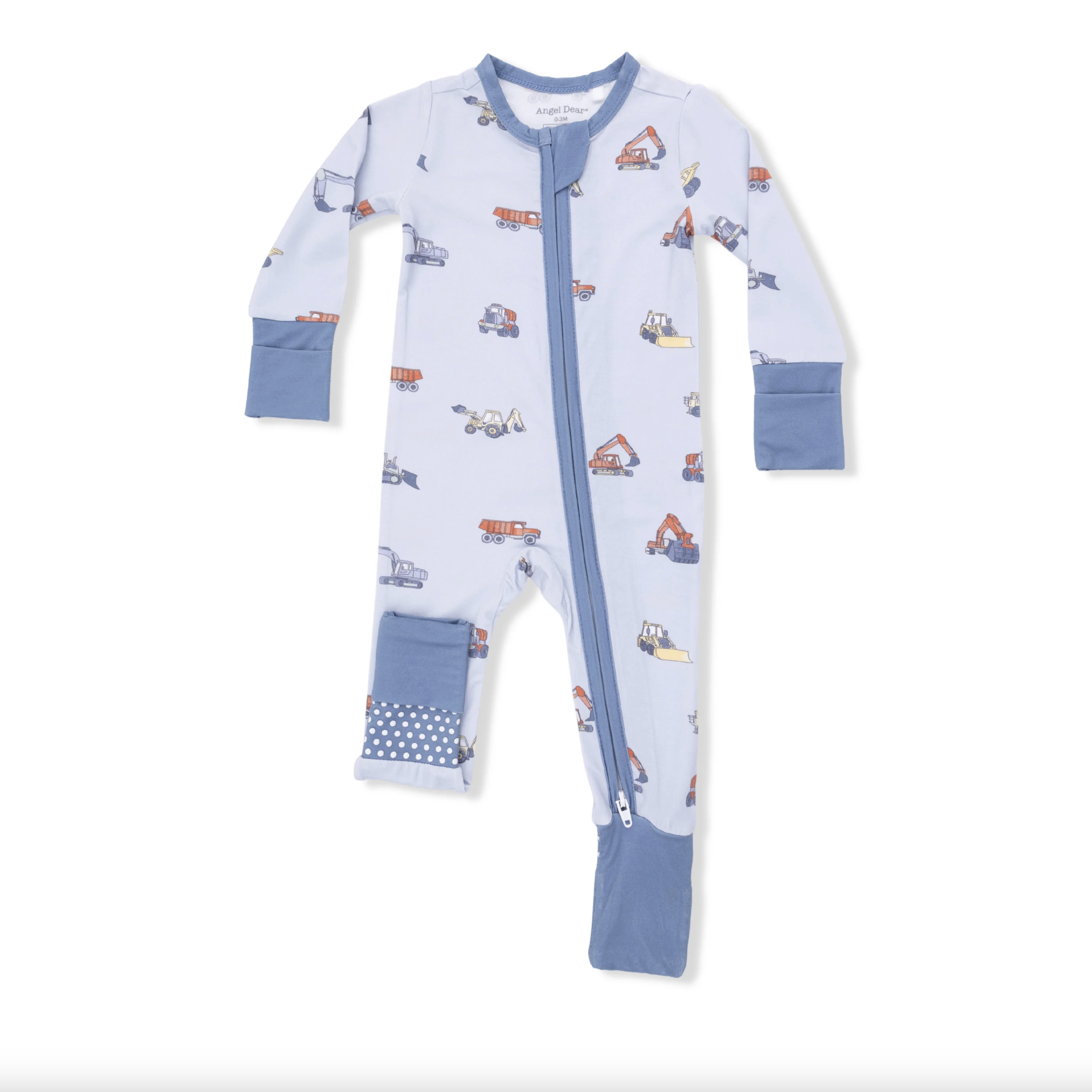 Construction Vehicles - Convertible Romper