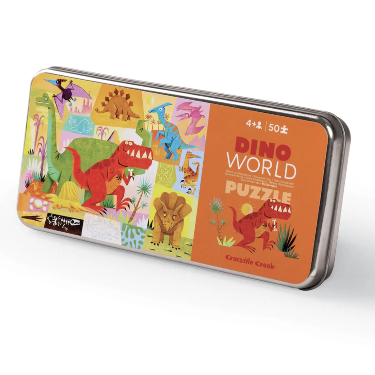 50-Piece Tin Puzzle - Dino World