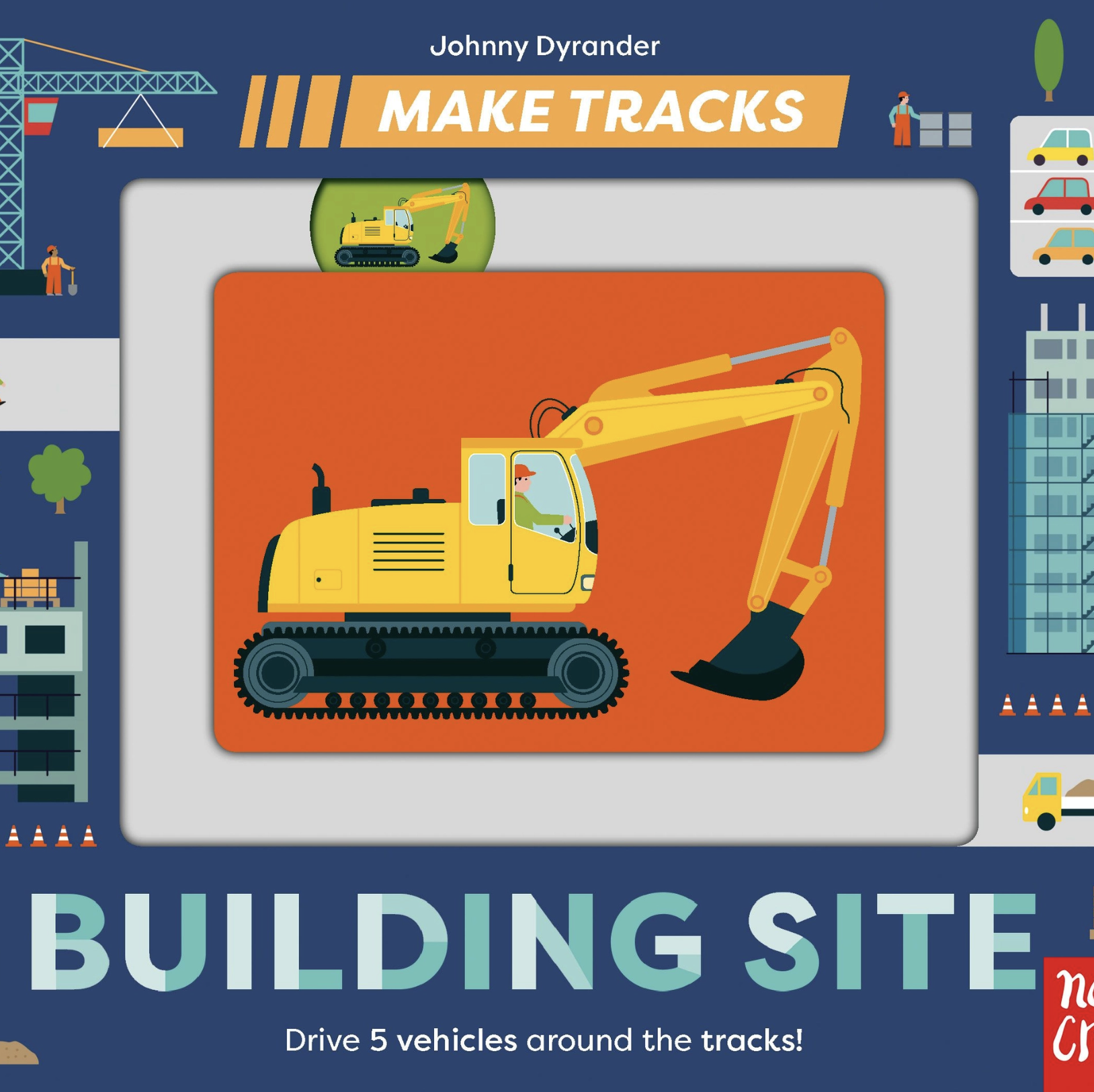 Make Tracks: Building Site Interactive Board Book