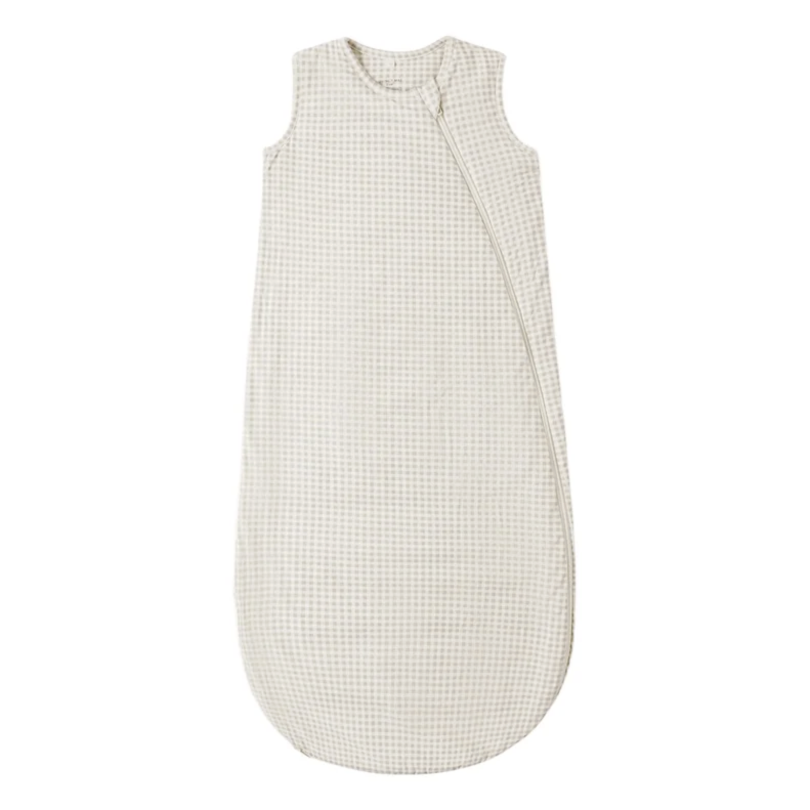 Oat Gingham Bamboo Sleep Bag
