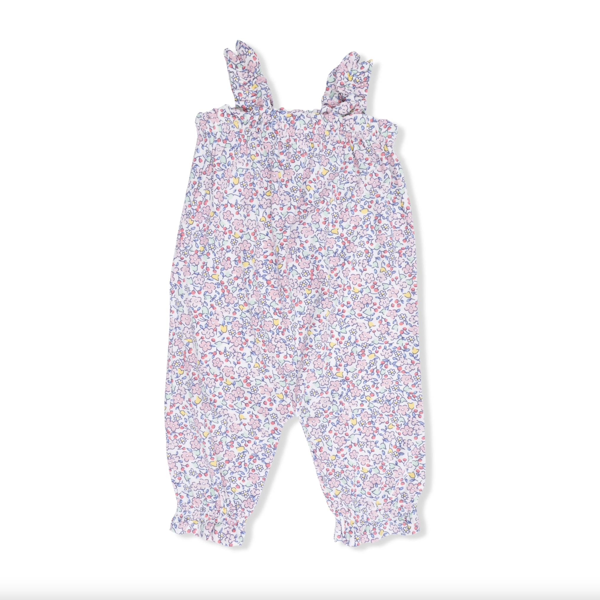 Elizabeth's Garden - Ruffly Strap Overall