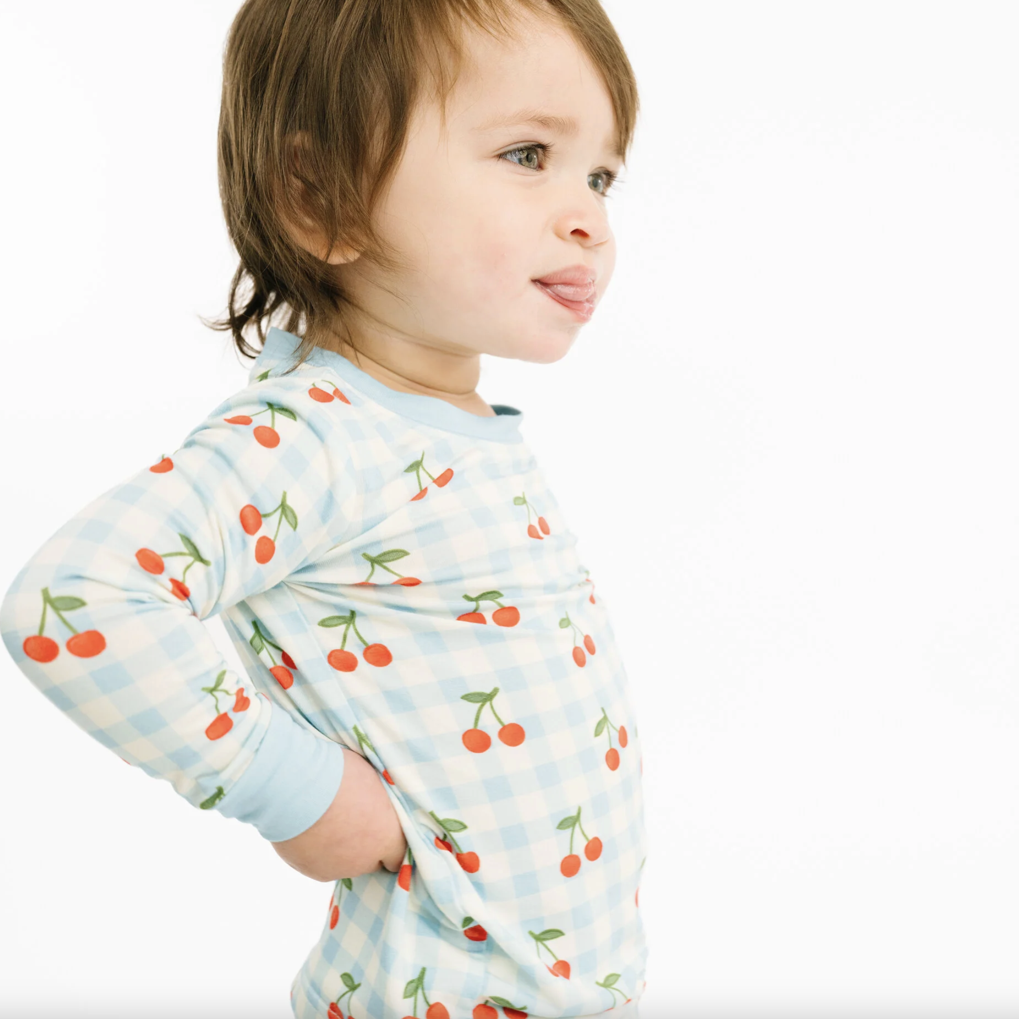 Cherry Picnic Bamboo Set