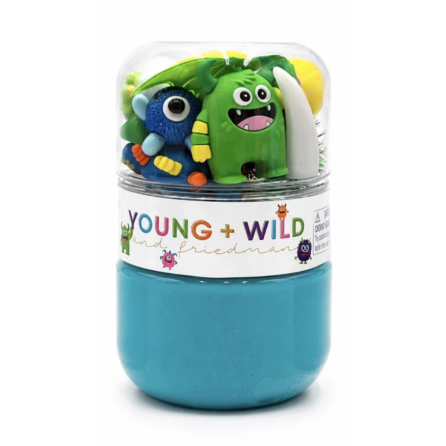 Grab & Go Dough Jar - Colorful Monster