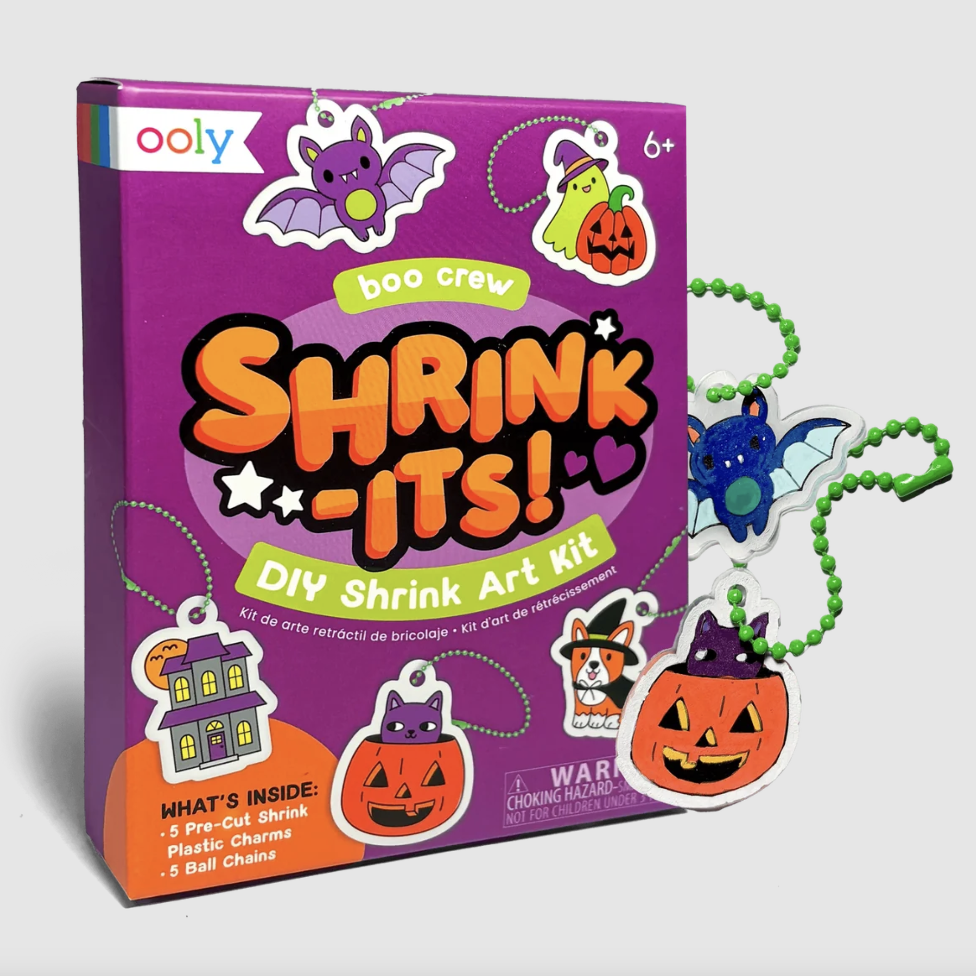 Mini Shrink-Its! Diy Shrink Art Kit - Boo Crew