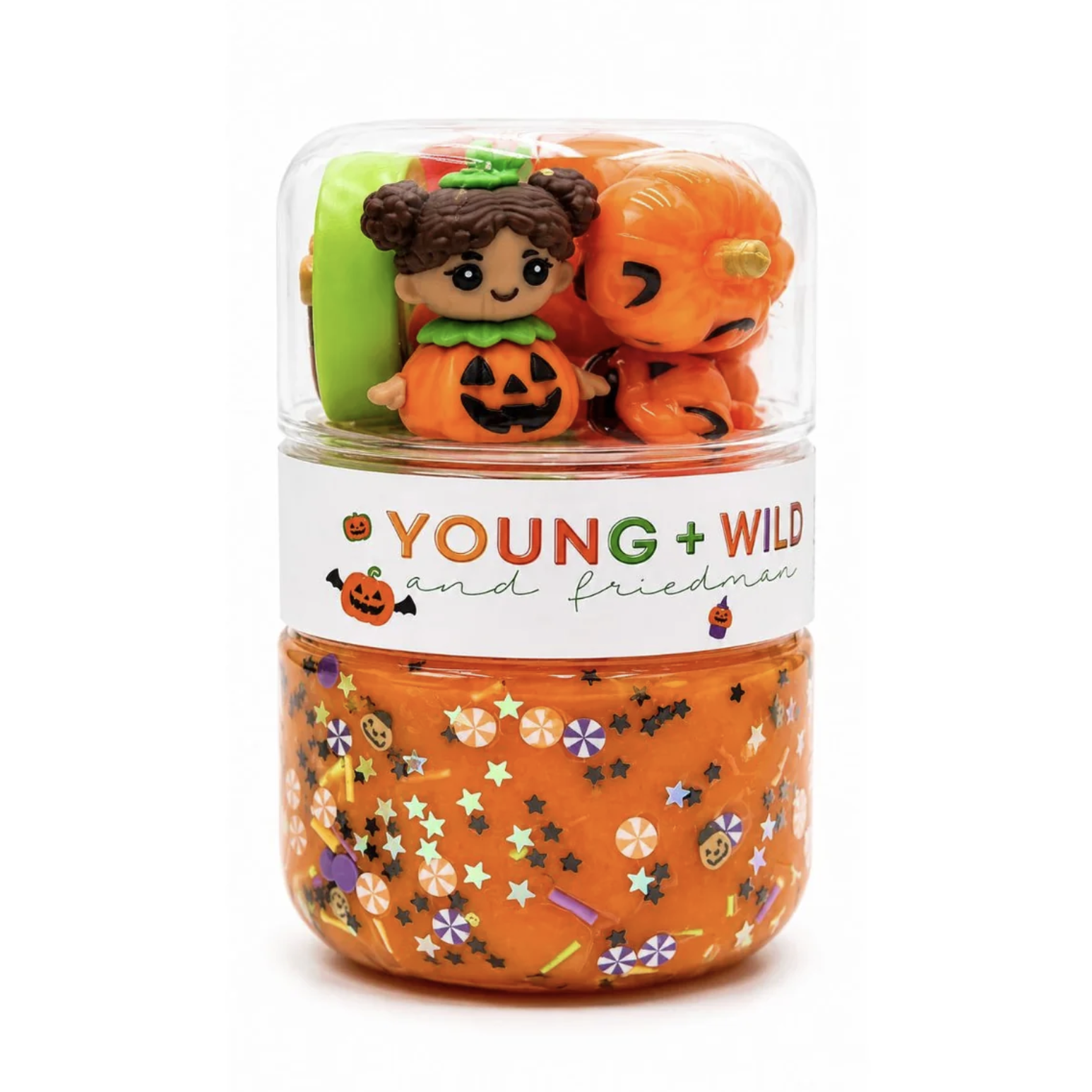 Grab & Go Dough Jar - Jack-O-Lantern