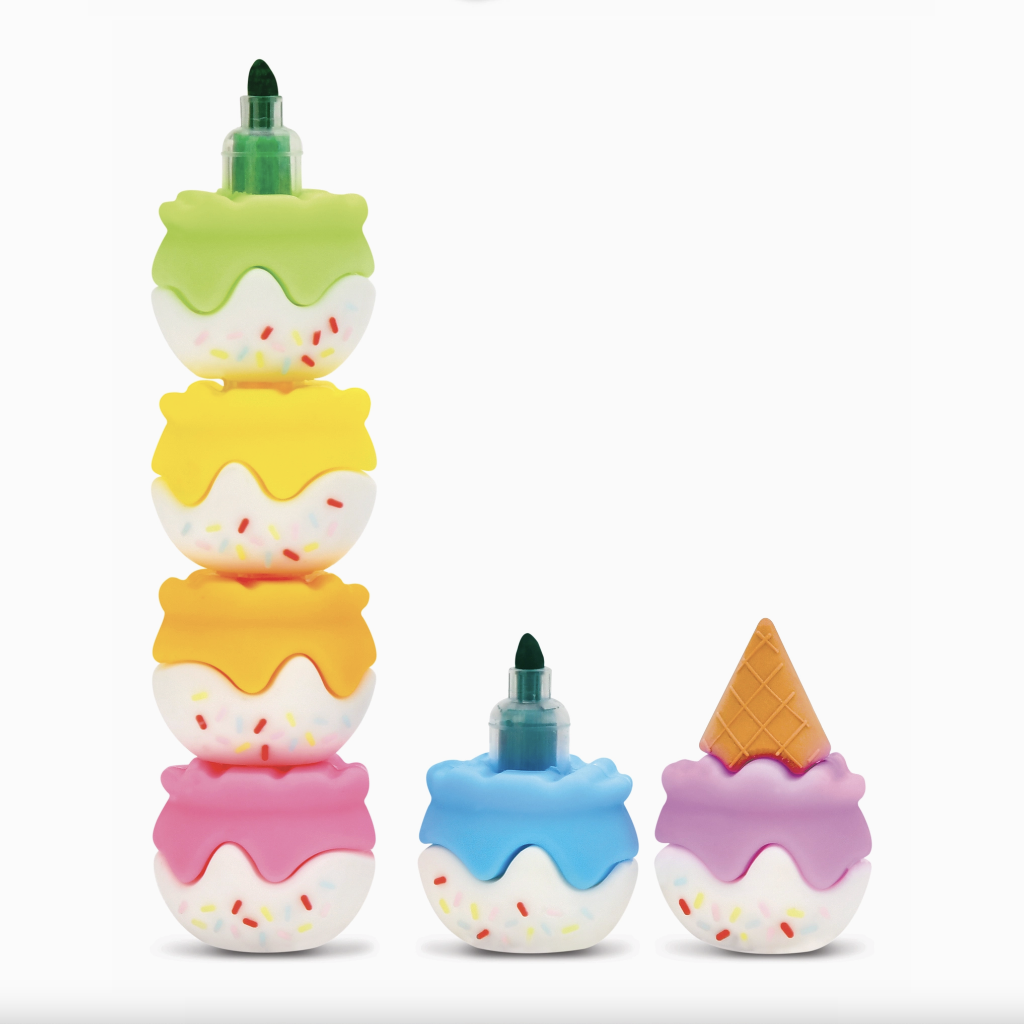 Ice Cream Stackable Markers