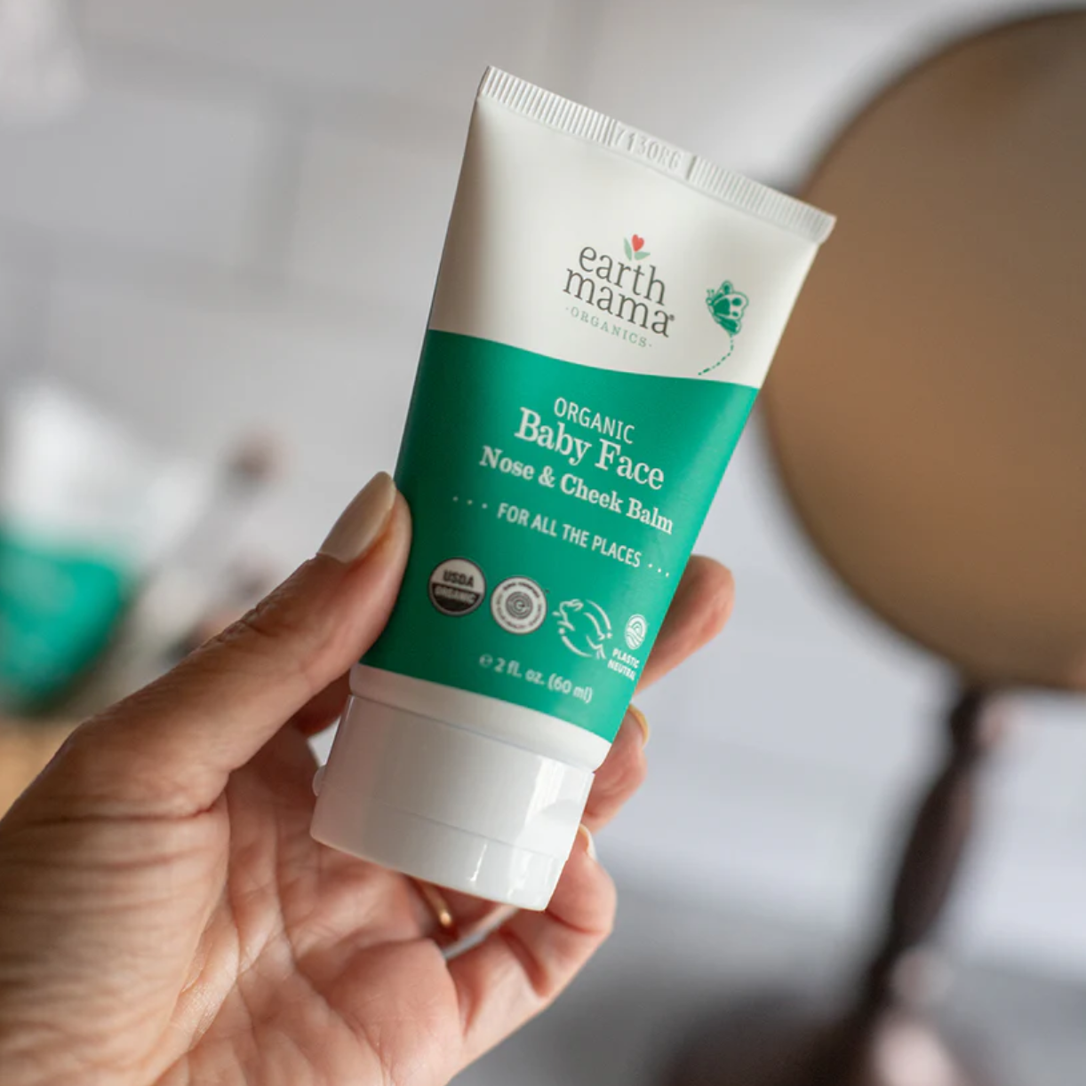 Organic Baby Face Nose and Cheek Balm