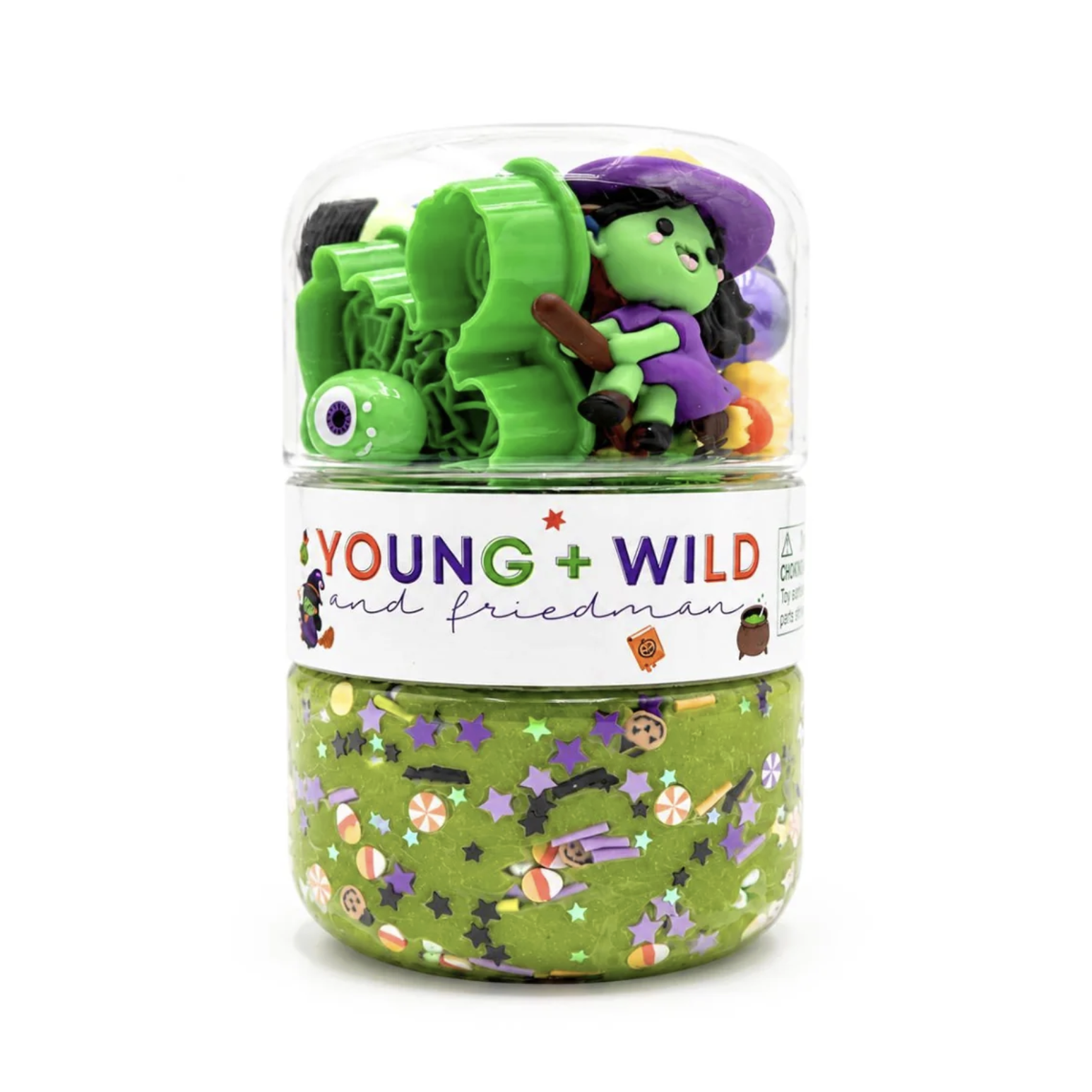 Grab & Go Dough Jar - Witch