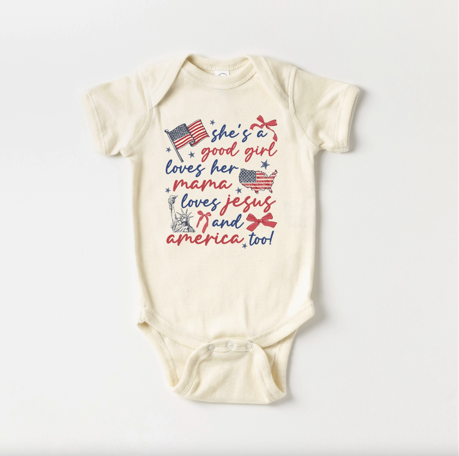 All American Girl Onesie