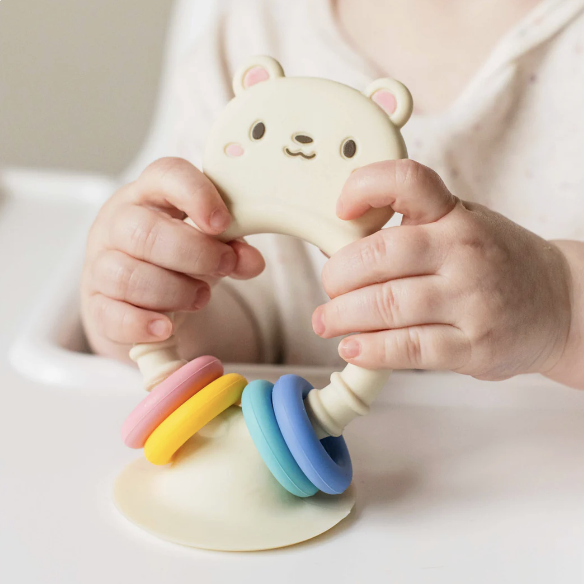 High Chair Buddy - Silicone Bear