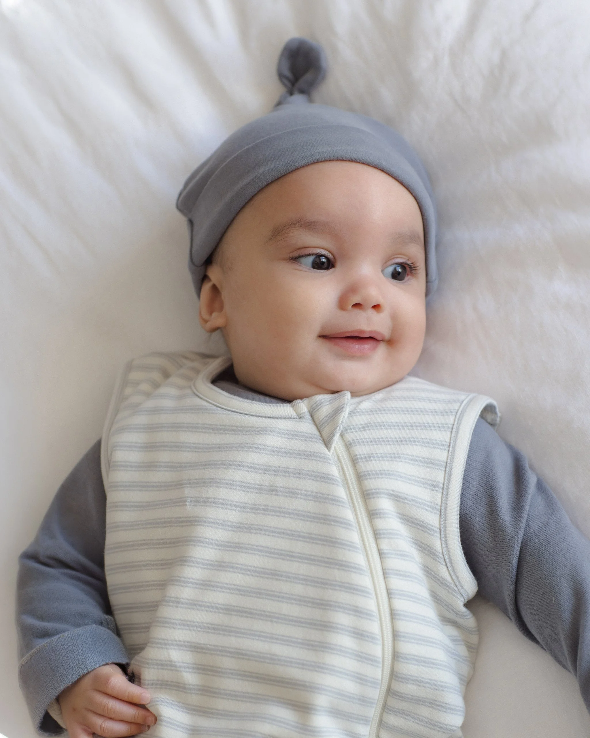 Cloud Stripe Jersey Sleep Bag