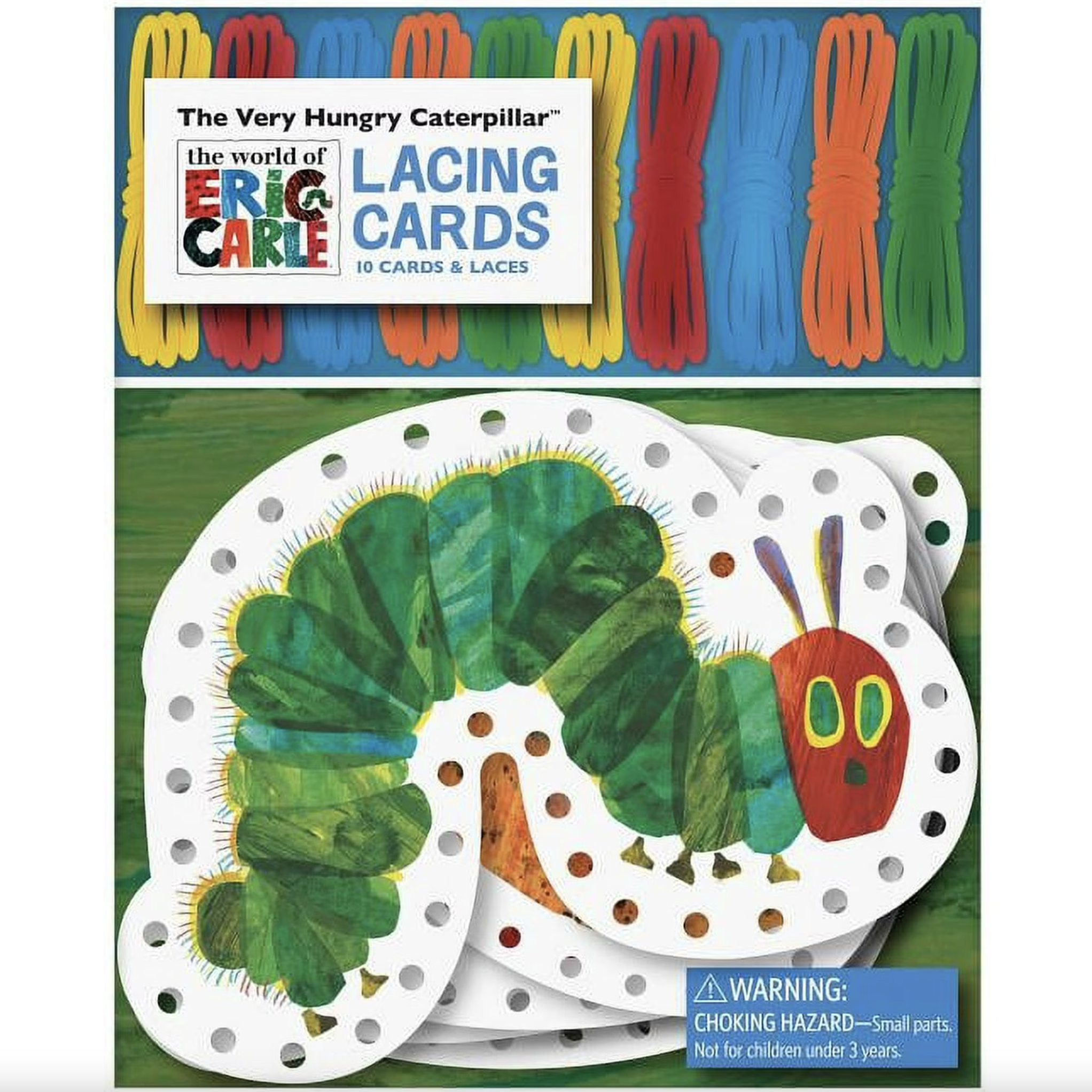The World of Eric Carle the Very Hungry Caterpillar Lacing Cards