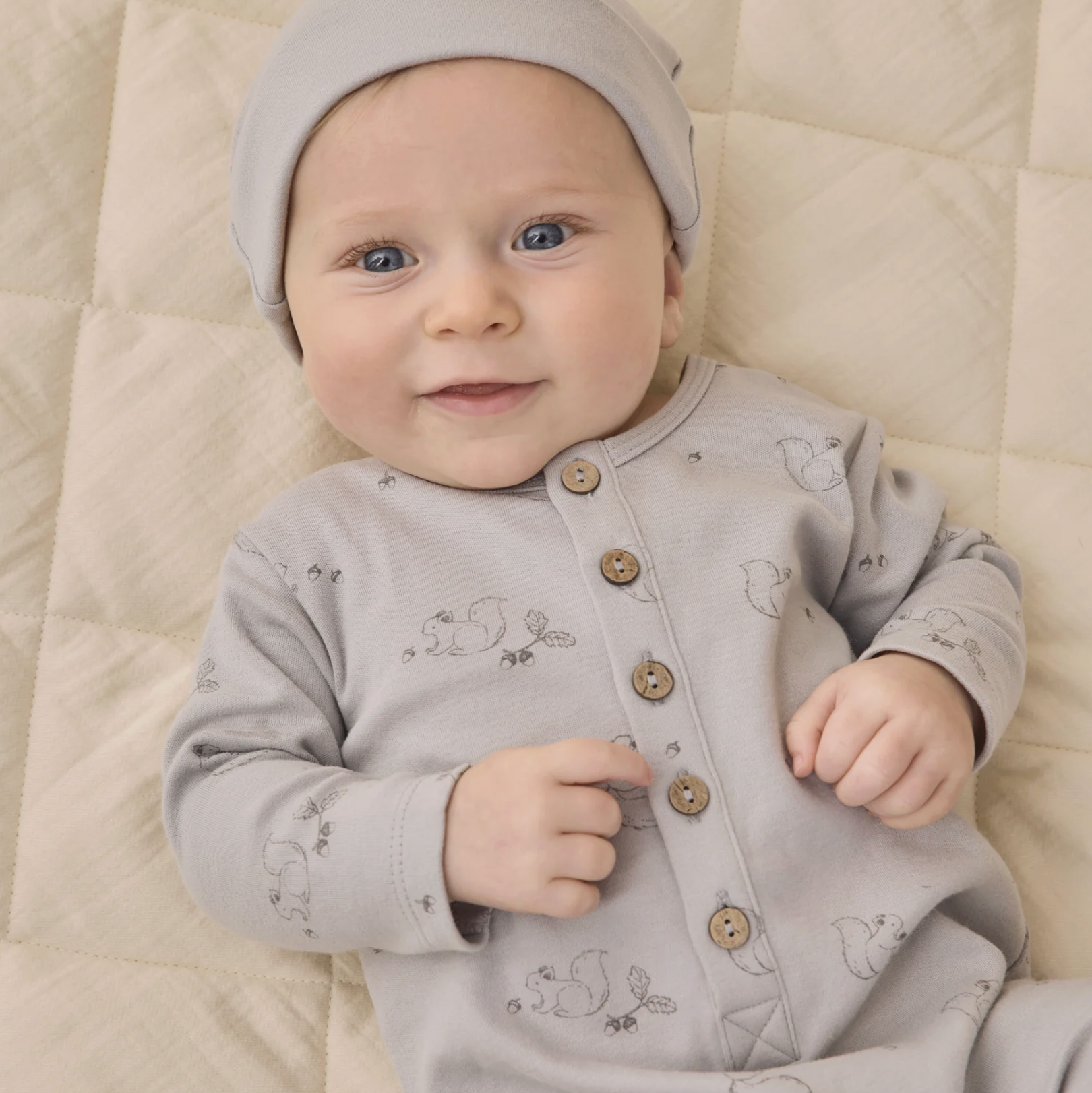 Long Sleeve Jumpsuit Squirrel