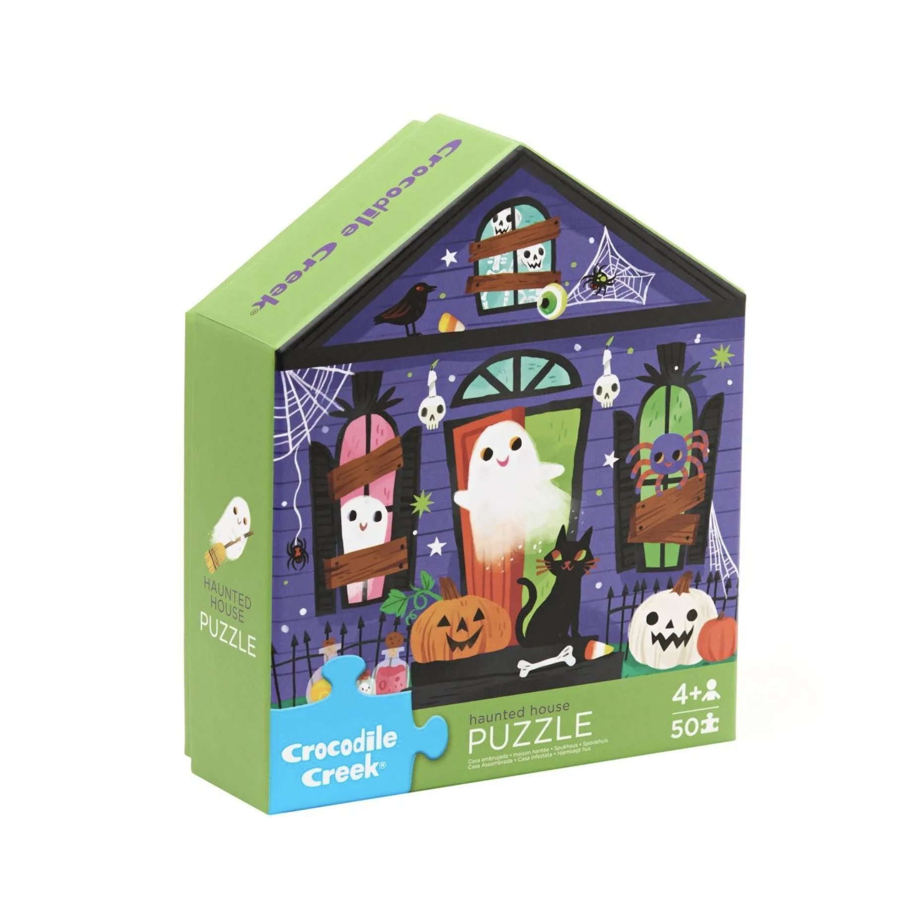 Haunted House - 50 Piece Flat House Puzzle