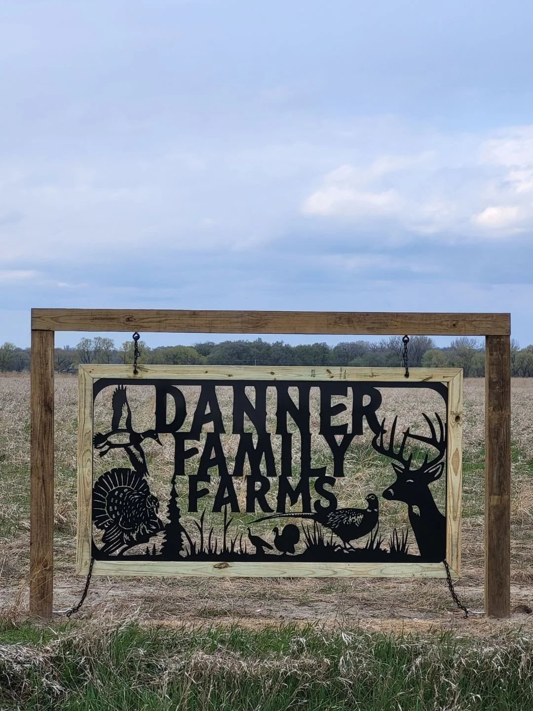 custom farm sign