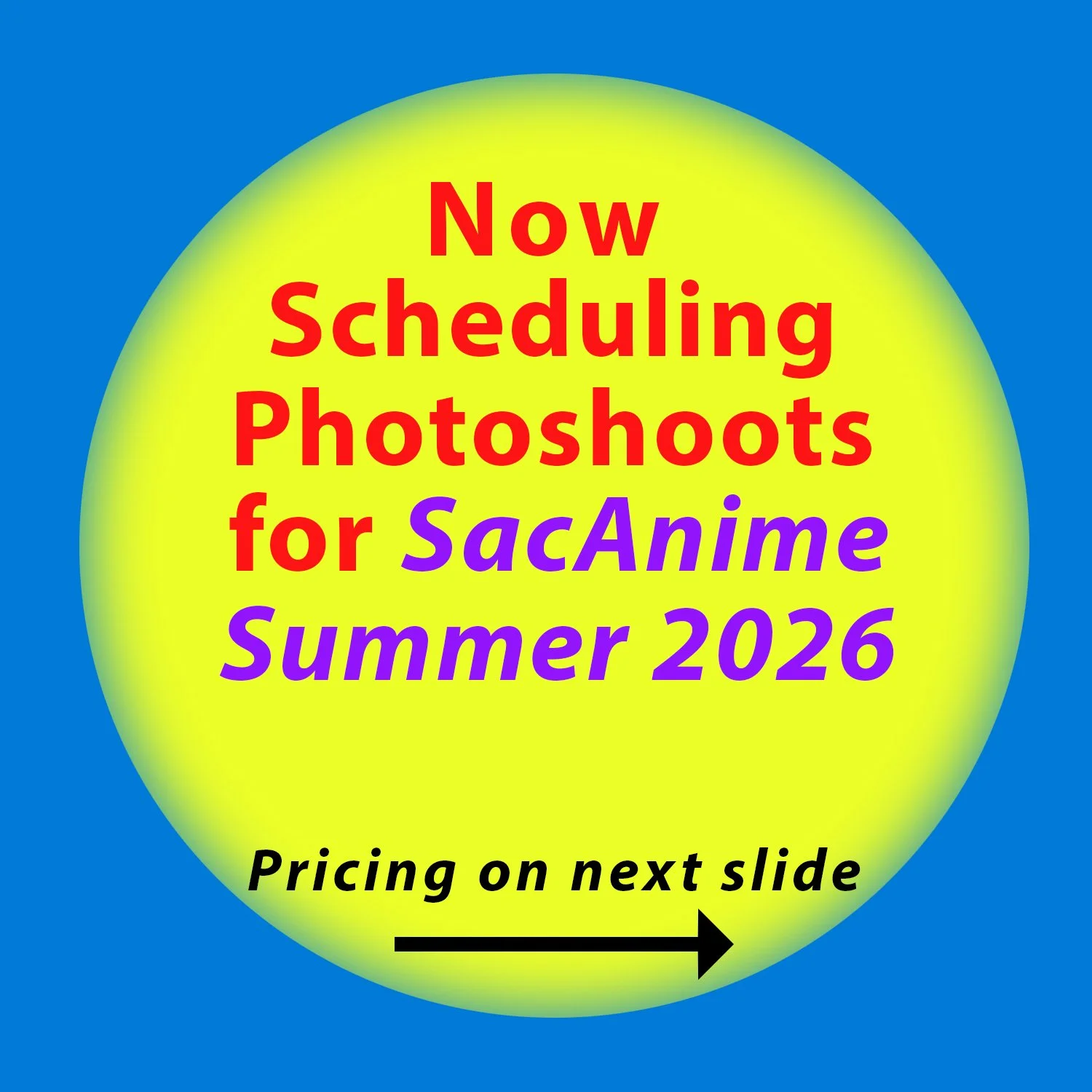 SacSummer is coming up very soon and I will be in attendance photographing cosplayers on the floor, and hosting photoshoots on the side. Please reach out if you are interested in booking a session! #sacanime #sacanimesummer #sacsummer #sacanime2026 #