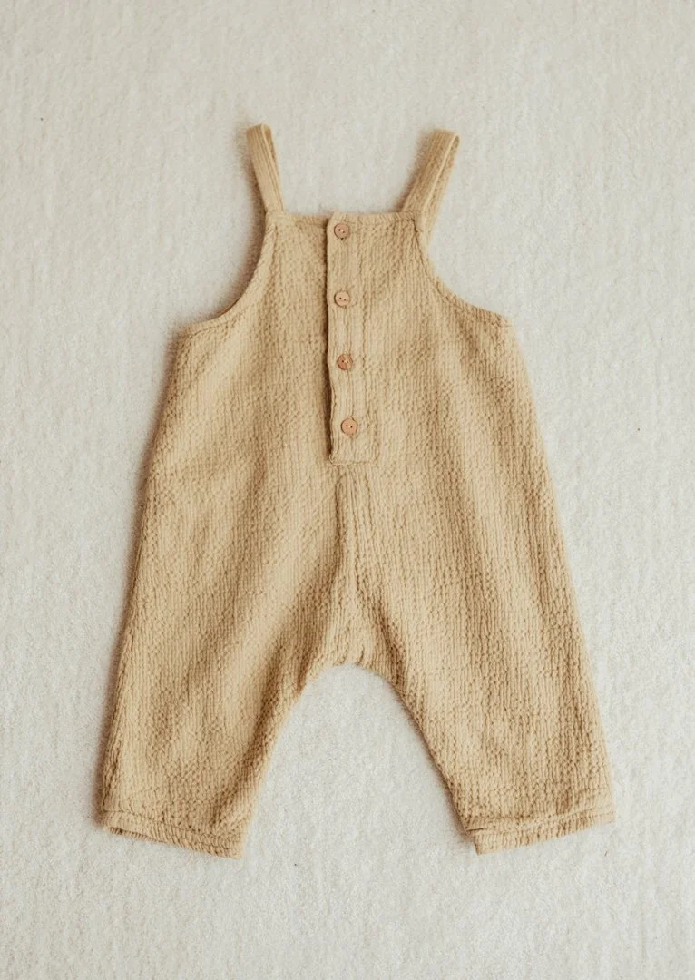 Beige romper  3-6 months