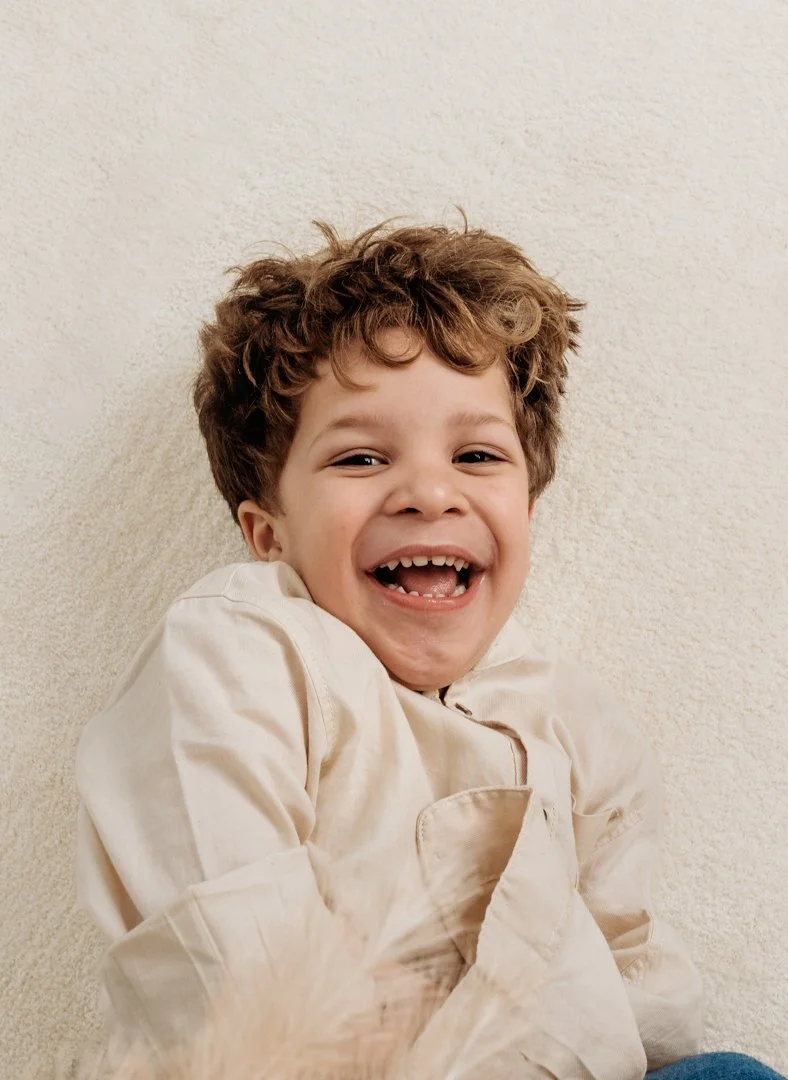 Children's personality portrait photoshoot