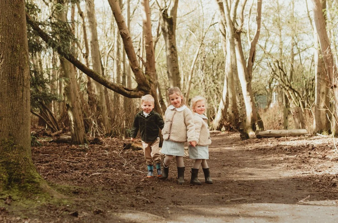 Fun and natural outdoor family photoshoot - Saffron Walden Essex