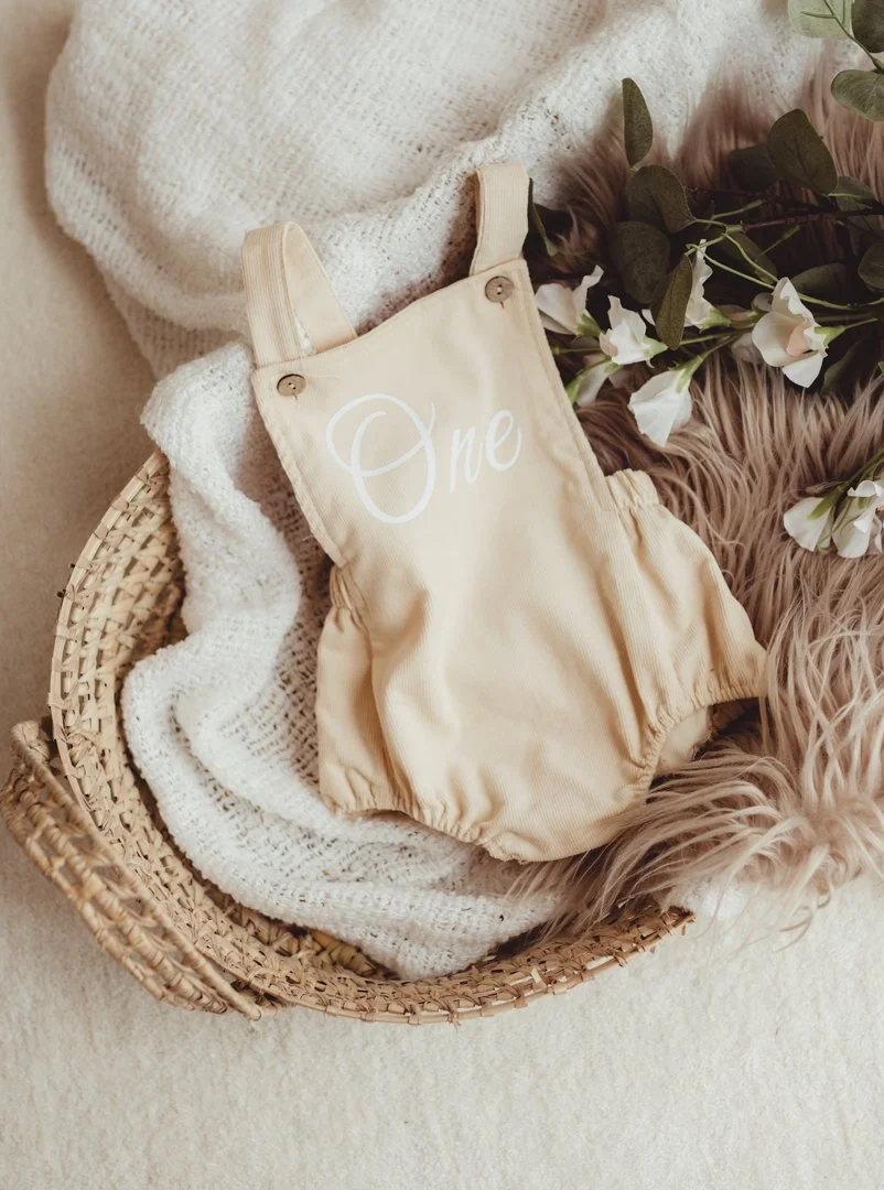 Romper for 1st Birthday photoshoot