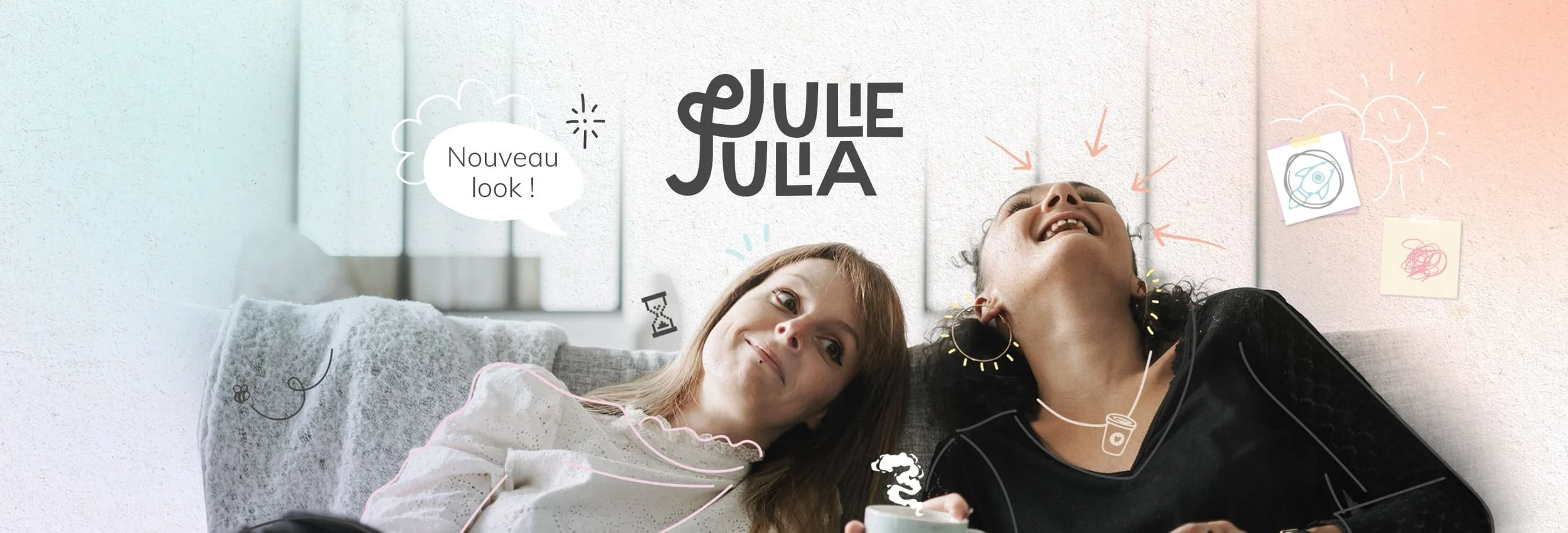 Couverture portfolio Julia Coudert et Julie Fabre