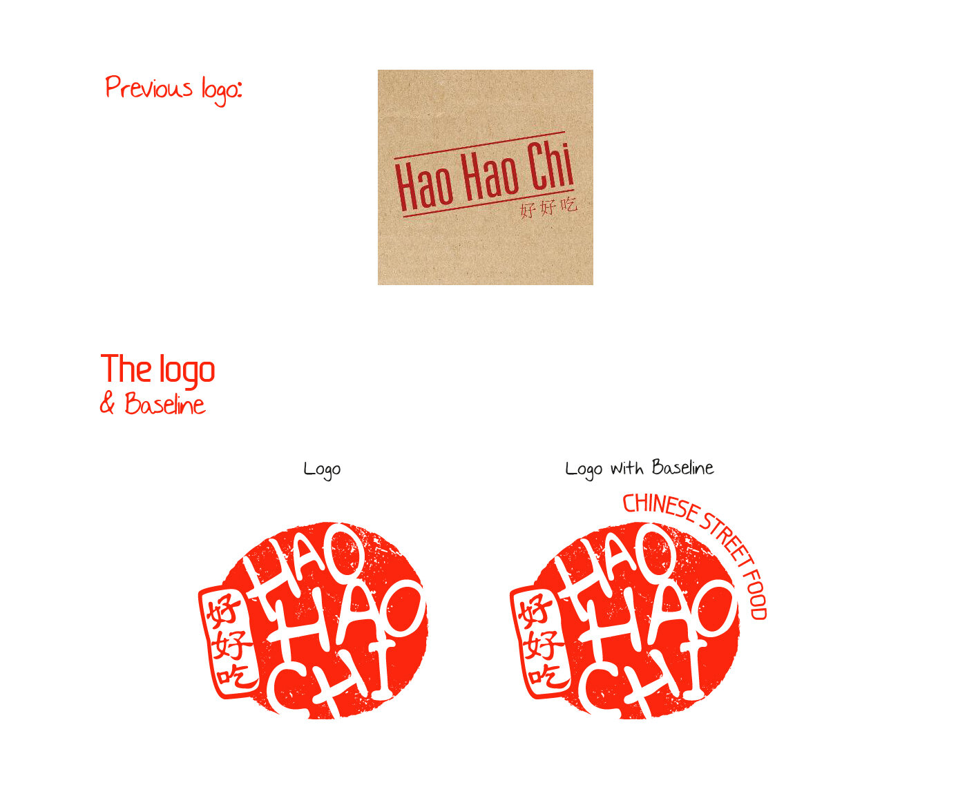 Refonte du logo Hao Hao Chi