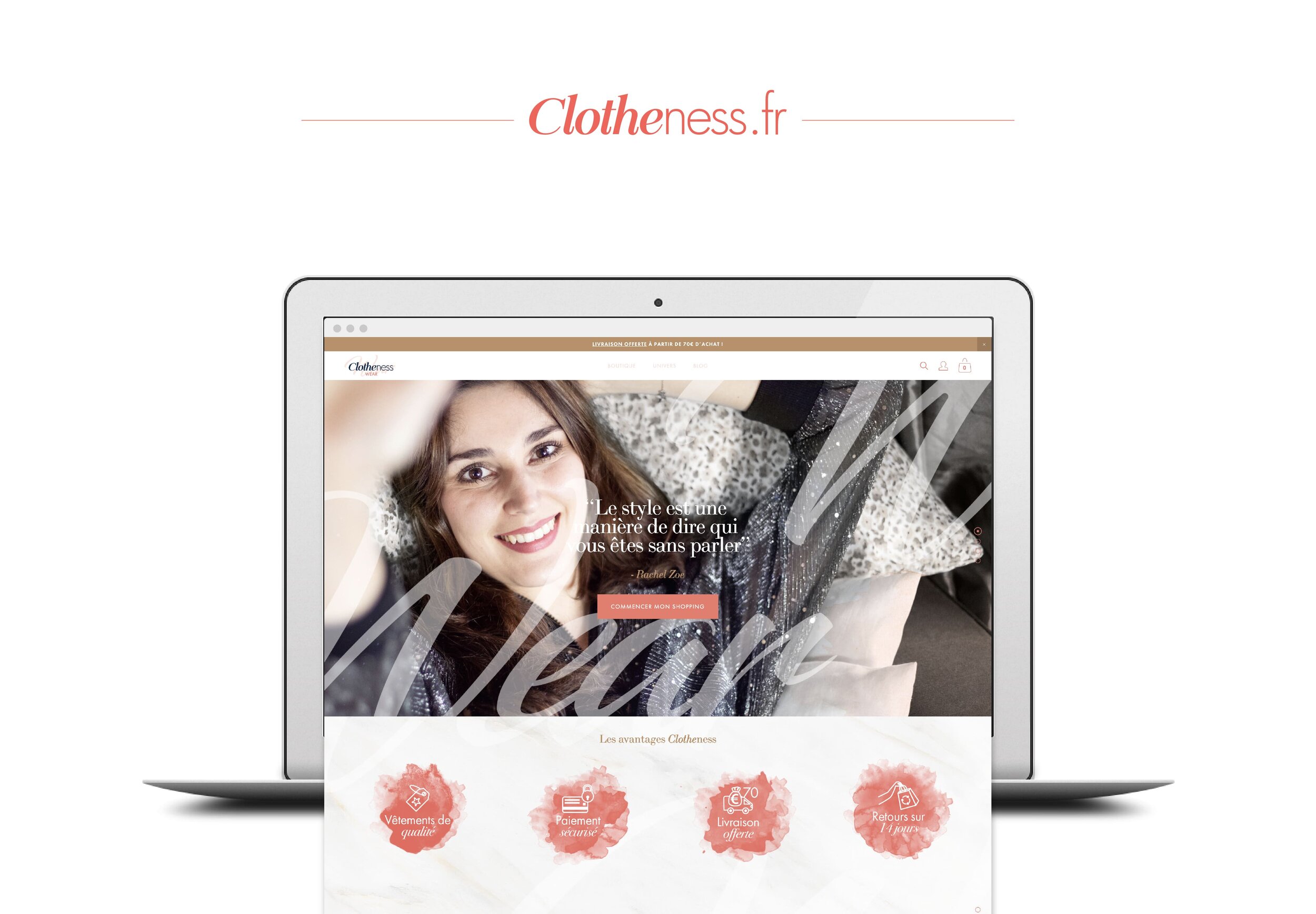 Clothness site web