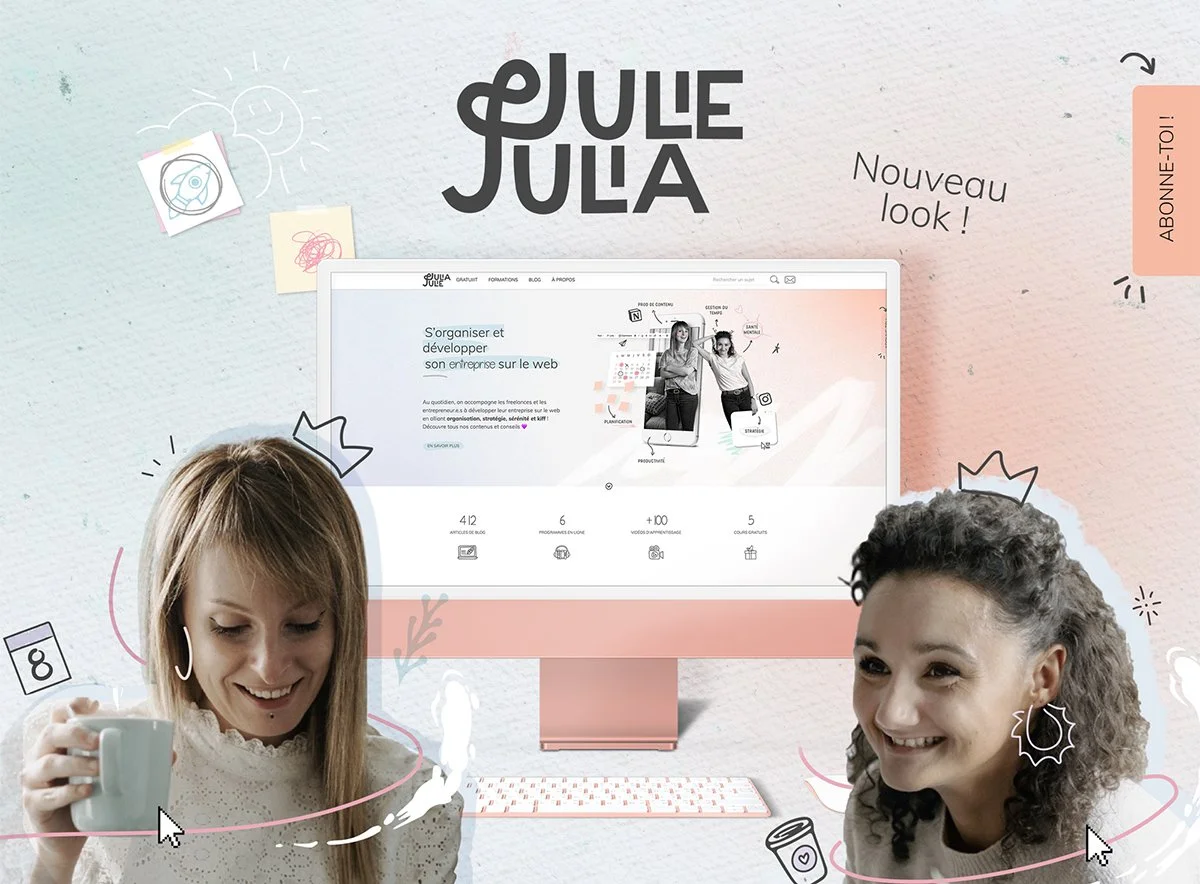 Julia et Julie | Formations pour entrepreneurs (version 2)