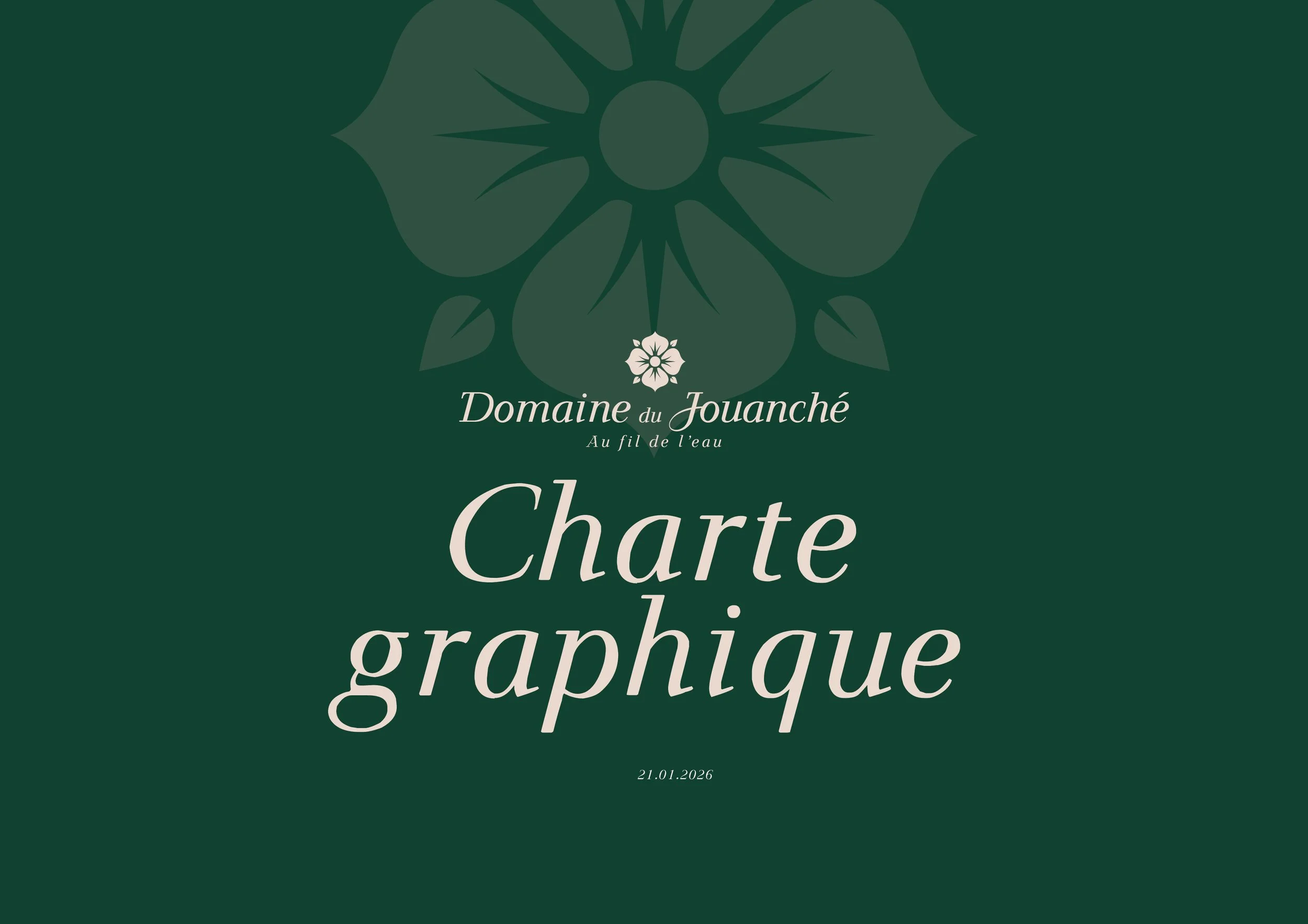 Domaine du Jouanché | Charte graphique p1