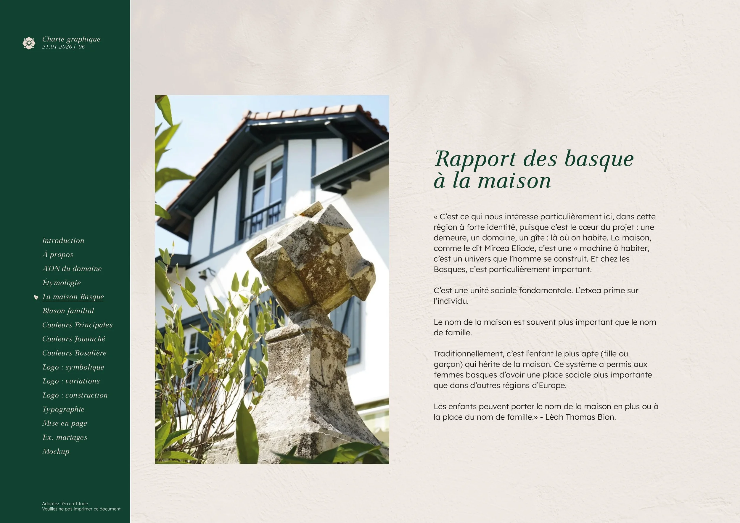 Domaine du Jouanché | Charte graphique p6