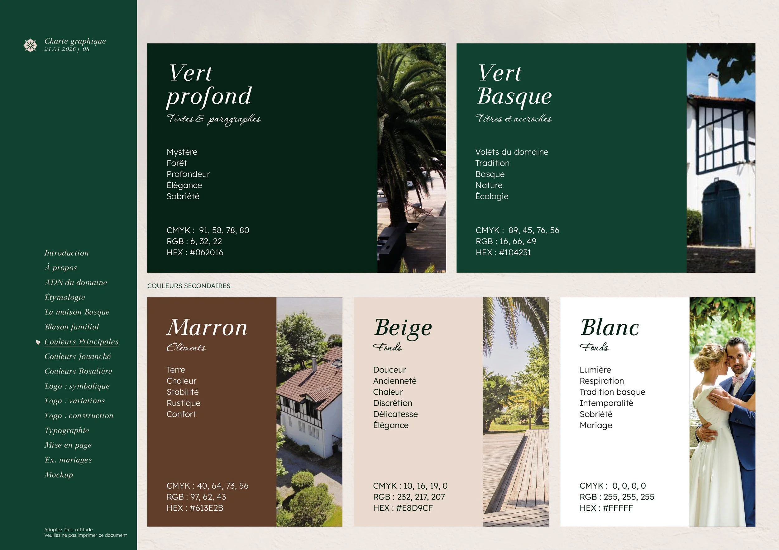 Domaine du Jouanché | Charte graphique p8