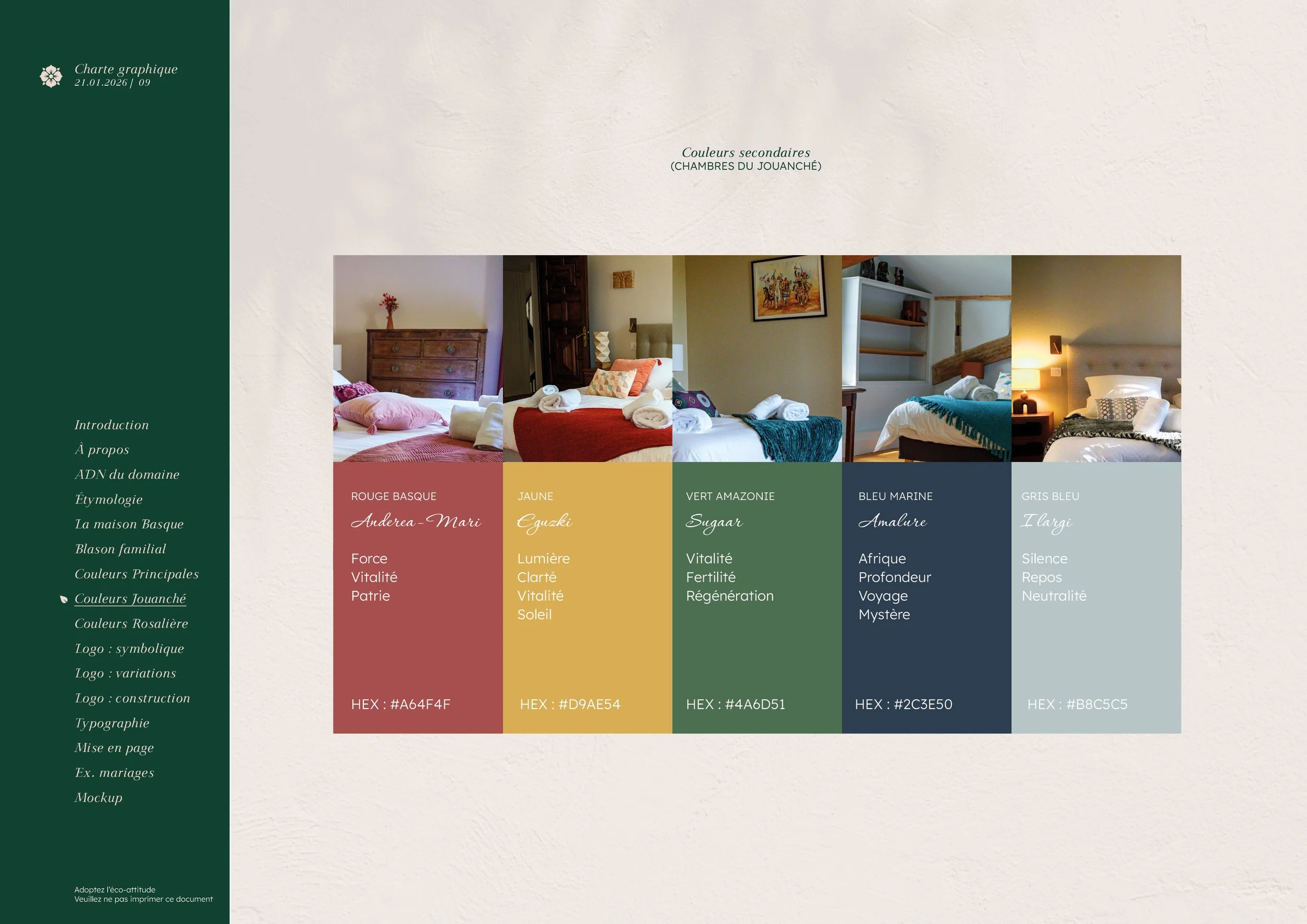 Domaine du Jouanché | Charte graphique p9