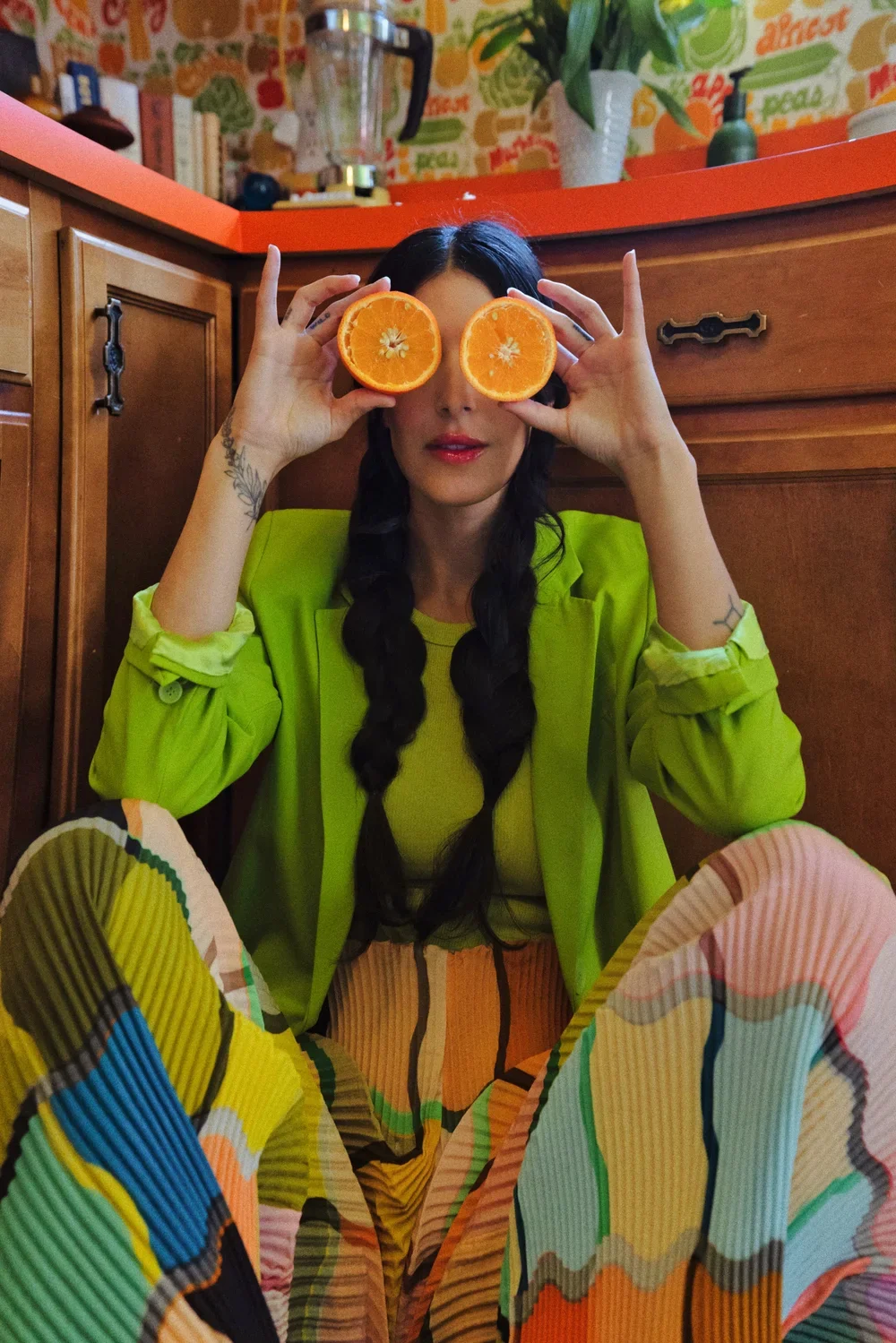 Gia + Fruits by Max Wanger