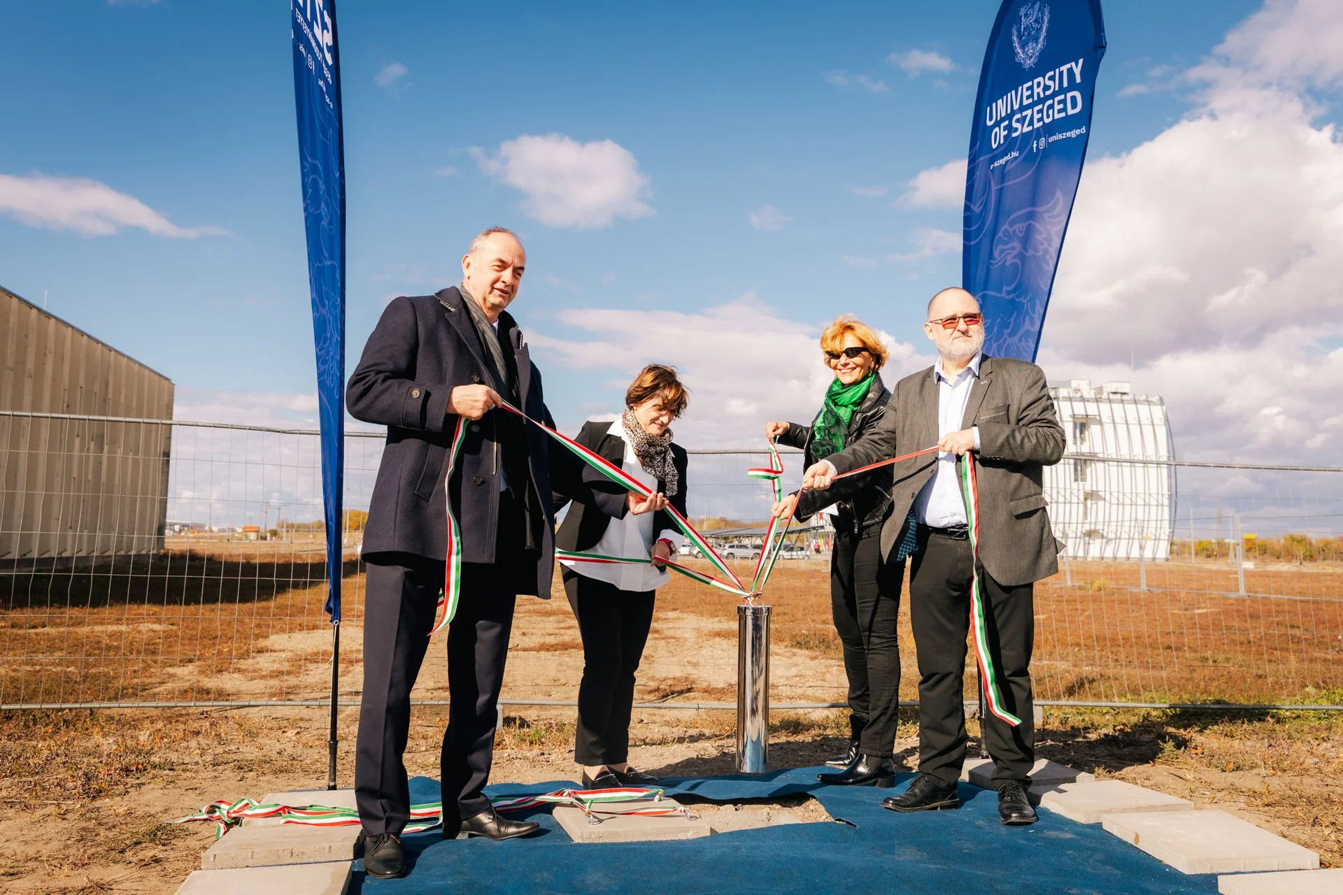 Time capsule placed for University of Szeged’s Sustainable Mobility Industry Relations Center