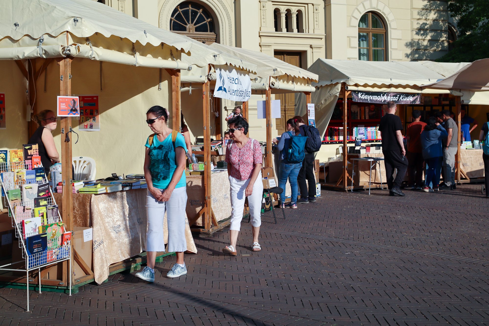 Book Week kicks off in Szeged with daily events at Dugonics Square