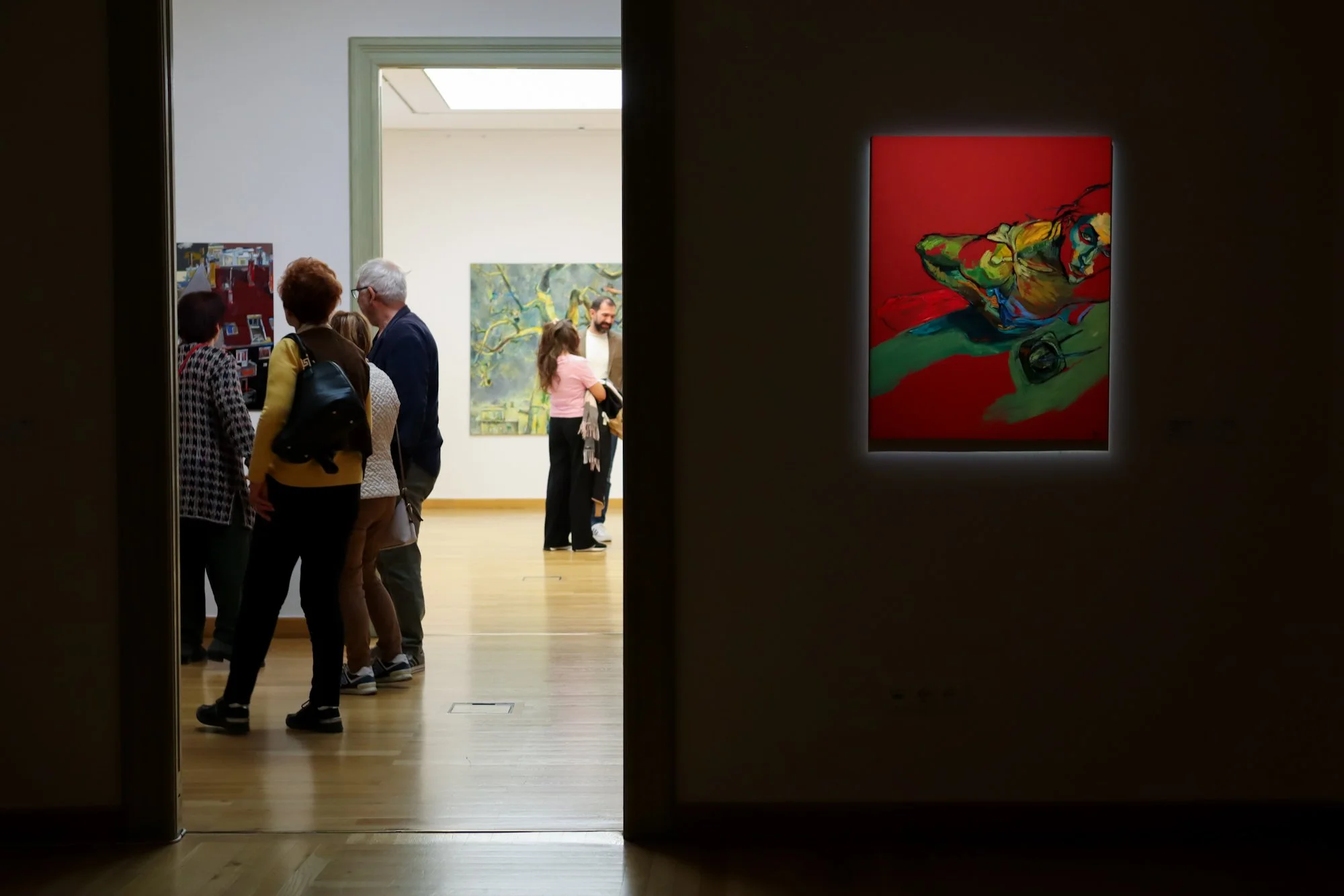 Exhibition by painter Andrea Papageorgiu on view at REÖK through November 23