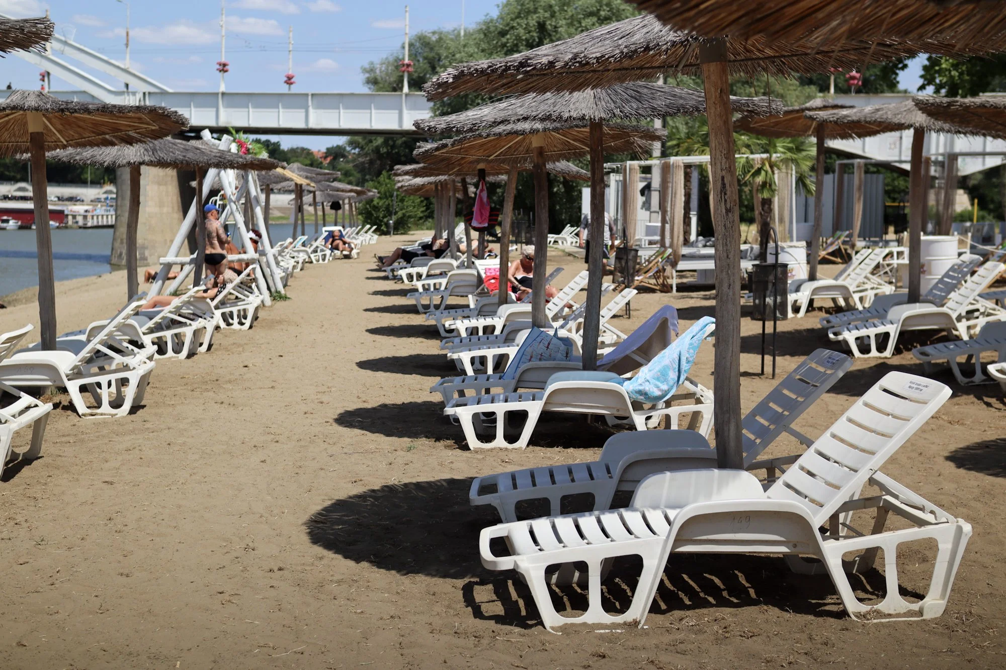 Summer beach season is on at Szeged's Lapos and Sárga