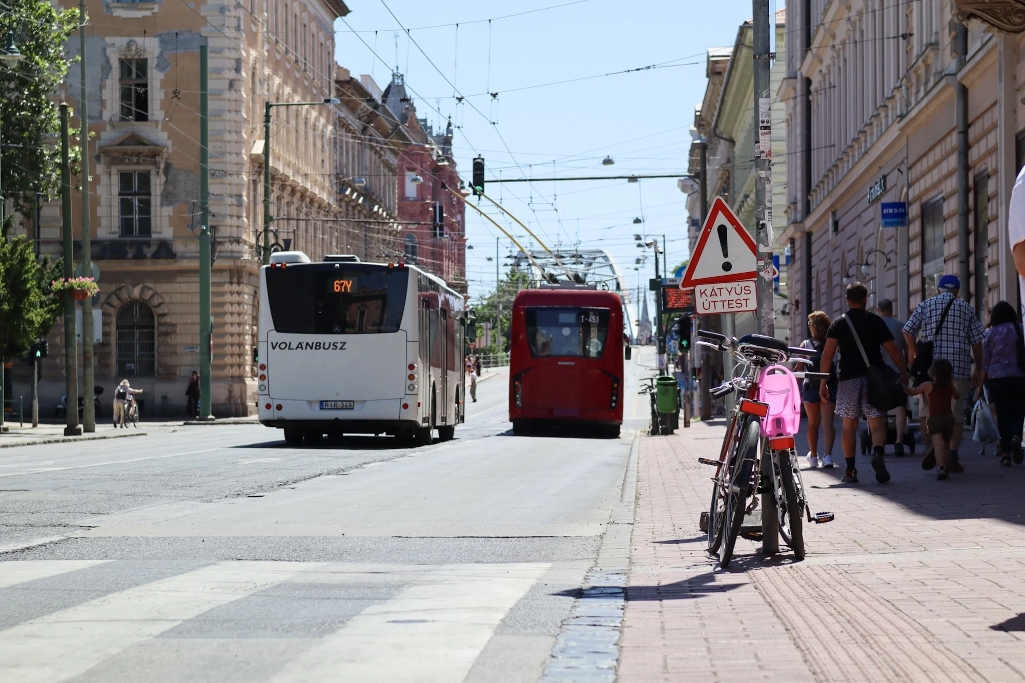 Major roadworks around Széchenyi Square to disrupt downtown traffic through summer