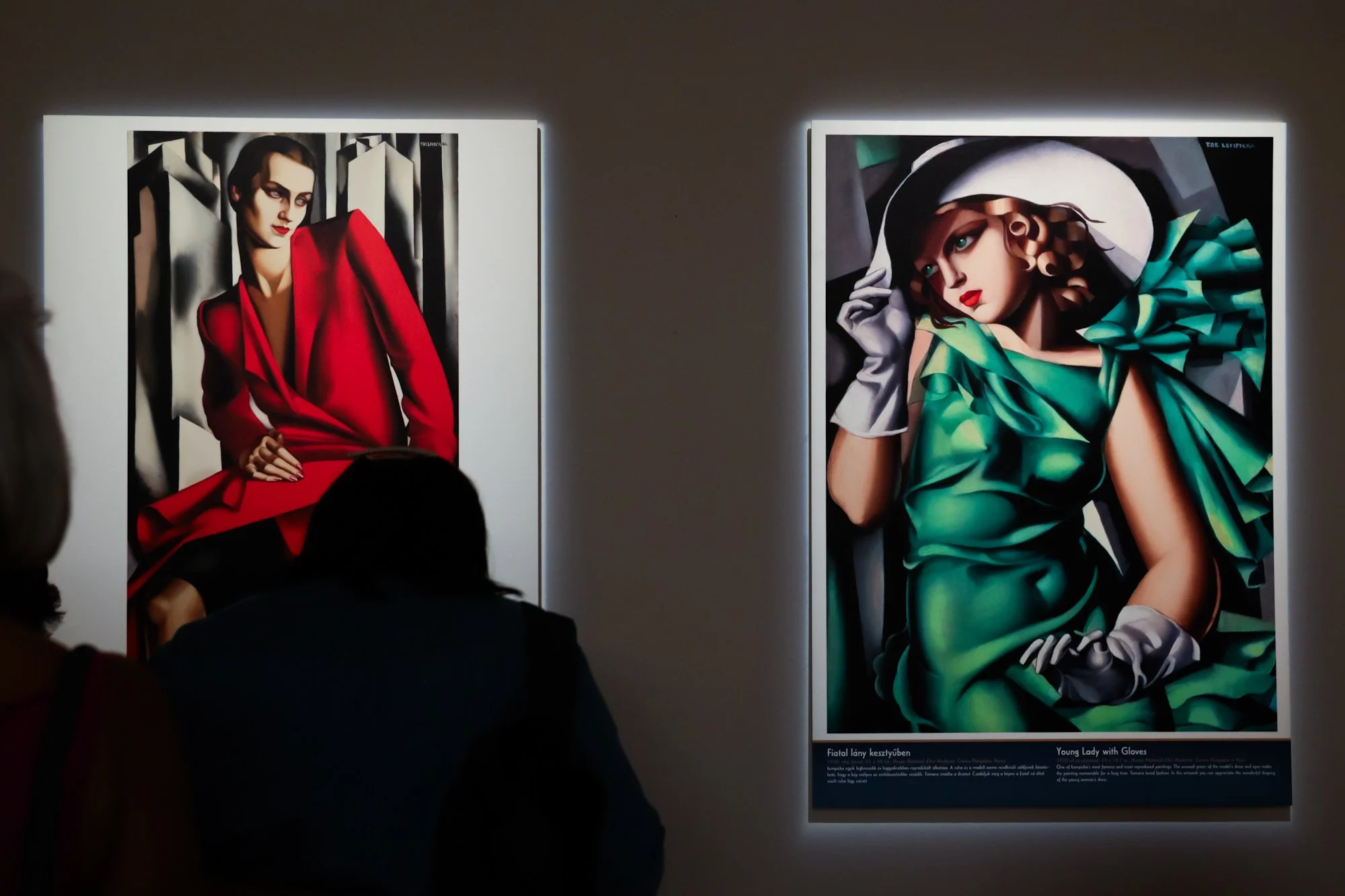 Tamara Łempicka panel exhibition opened at REÖK in Szeged