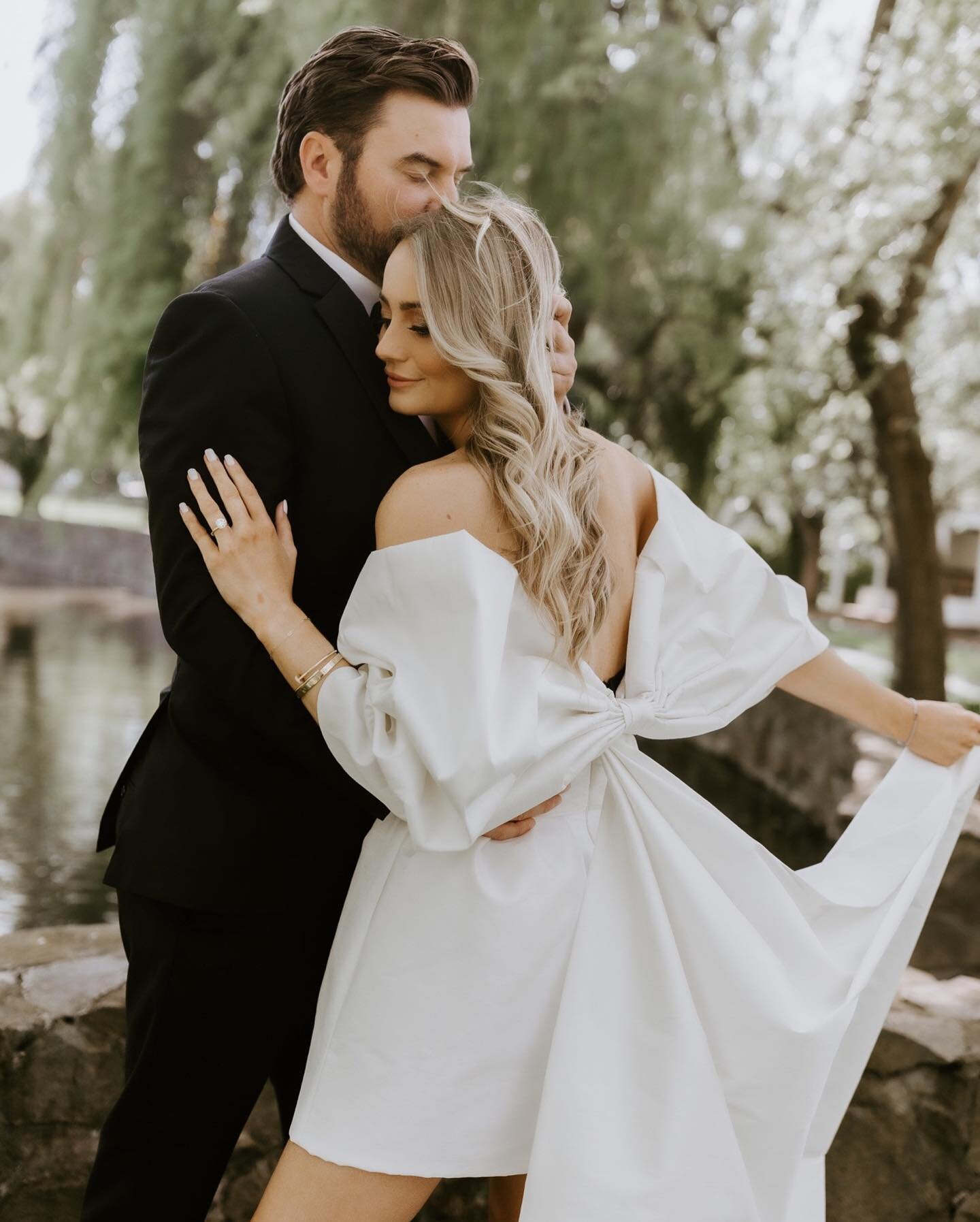 This dress. This couple.