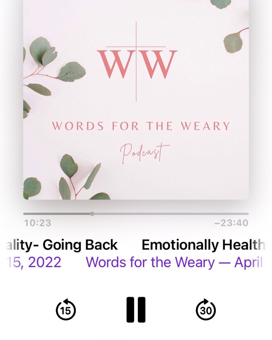 Good morning, everyone!
An all new episode is now available on the podcast! Listen in as the ladies discuss chapter 3 of Peter Scazzero&rsquo;s book Emotionally Healthy Spirituality. Click the link to listen or find us on Spotify! 

https://podcasts.